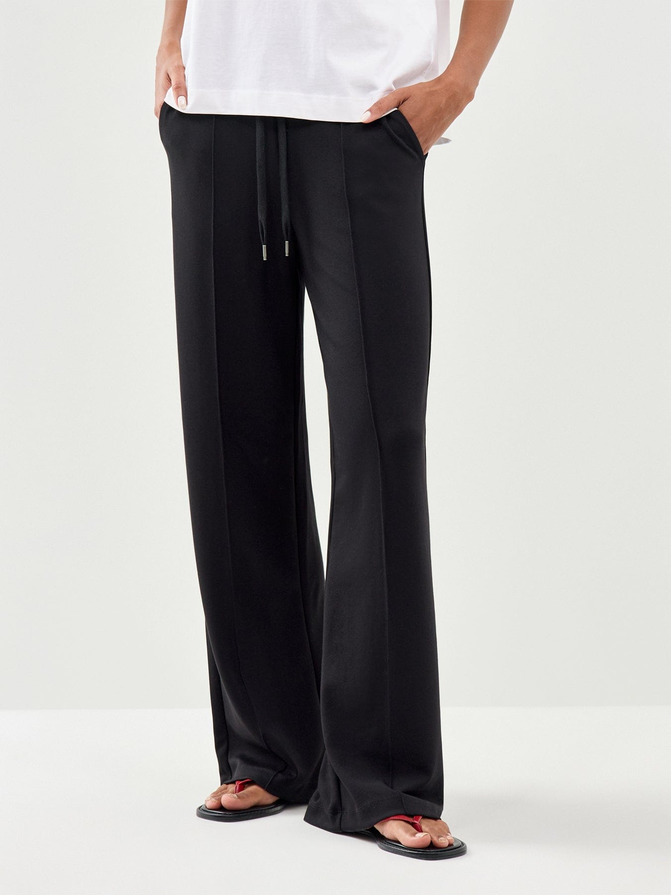 Soya Concept Banu 265 Wide Leg Trousers Black