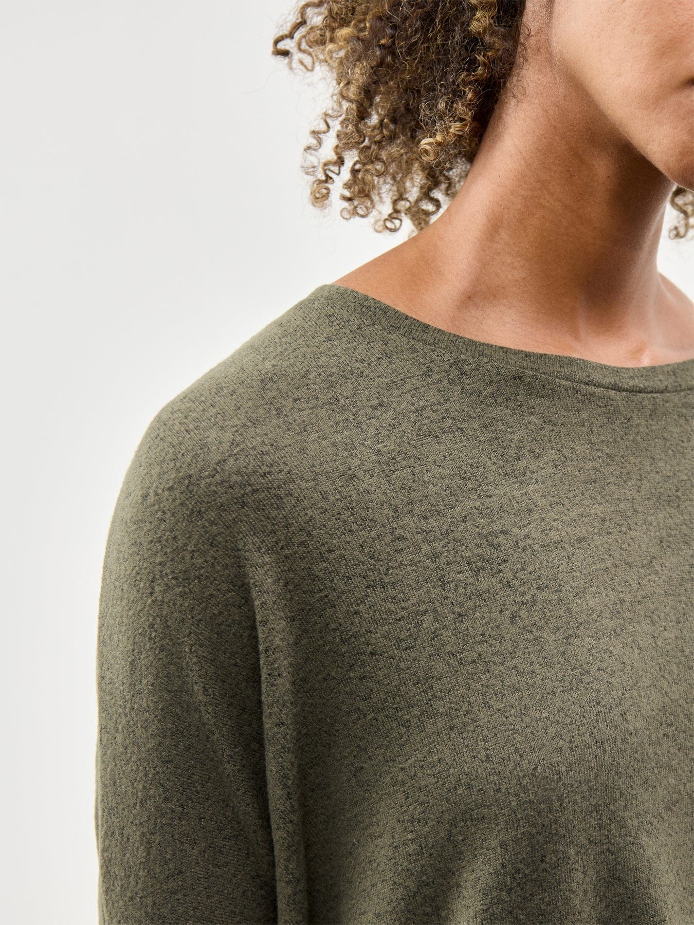 Soya Concept Biara 1 Crew Neck Jumper Khaki