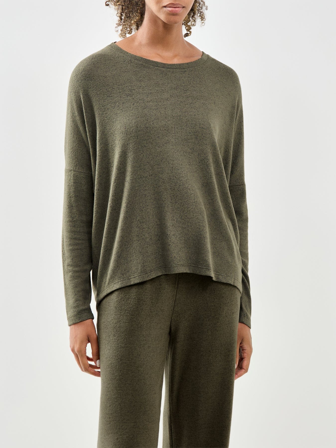 Soya Concept Biara 1 Crew Neck Jumper Khaki