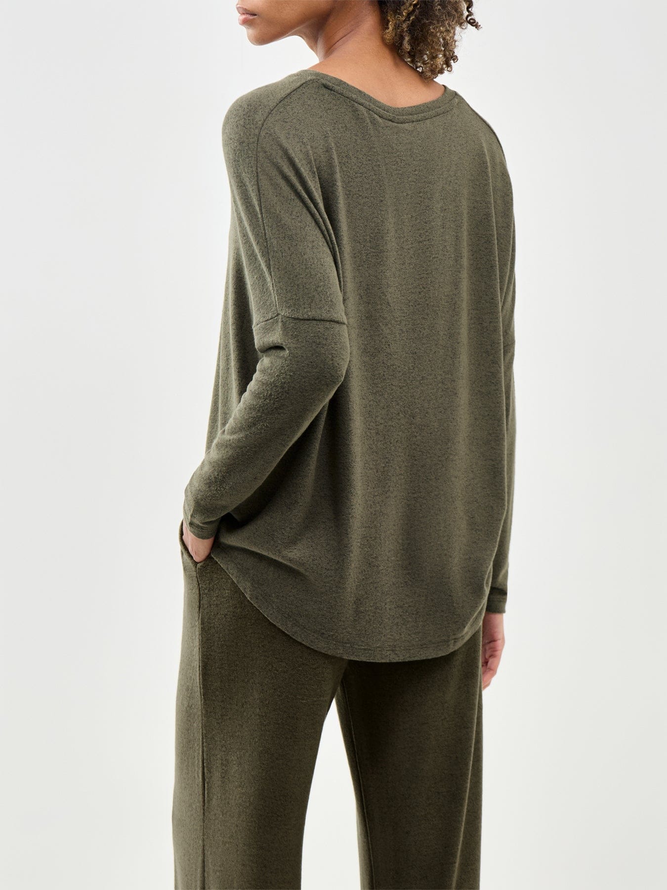 Soya Concept Biara 1 Crew Neck Jumper Khaki