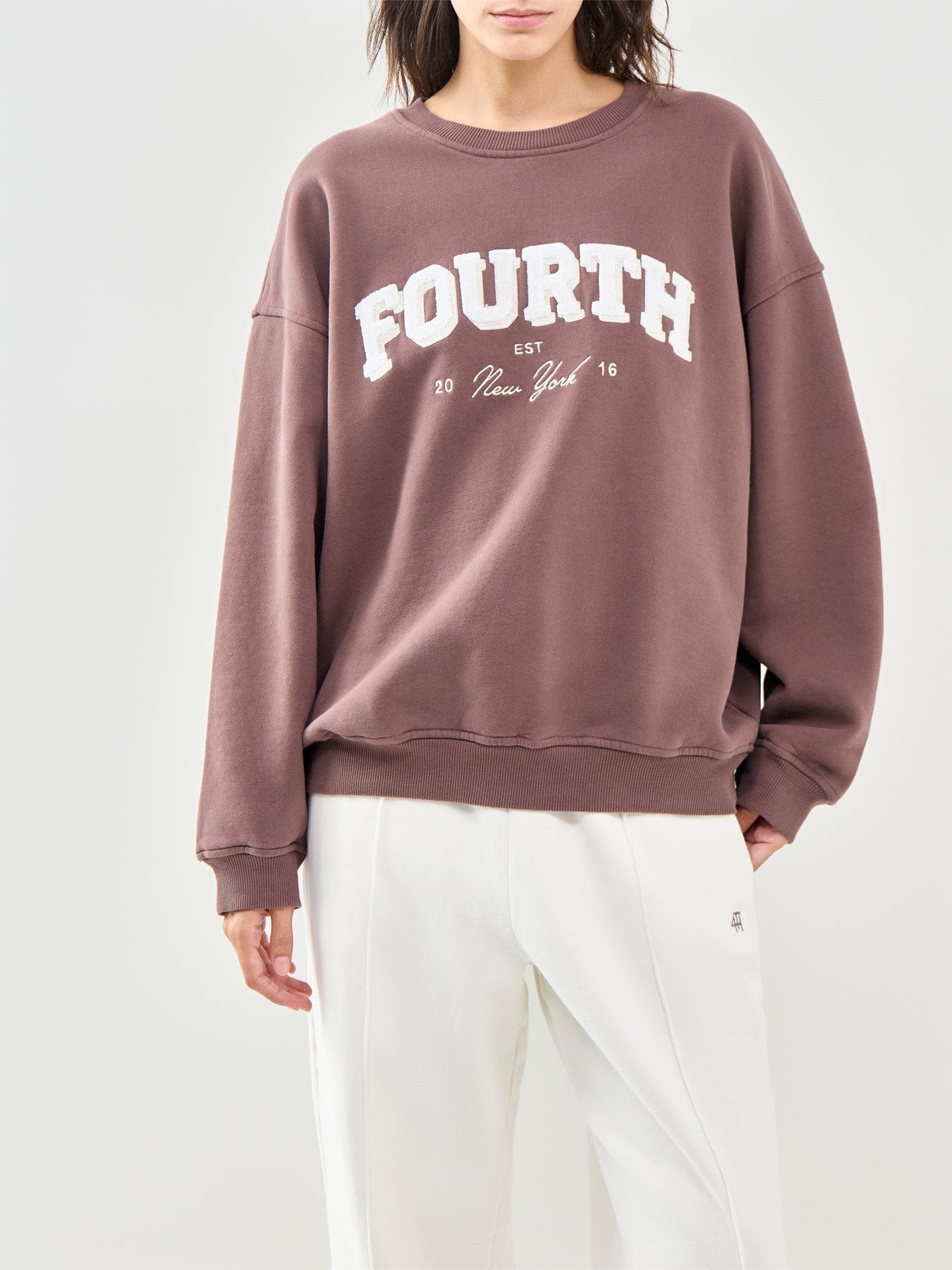 4th & Reckless Capucine Sweatshirt Brown