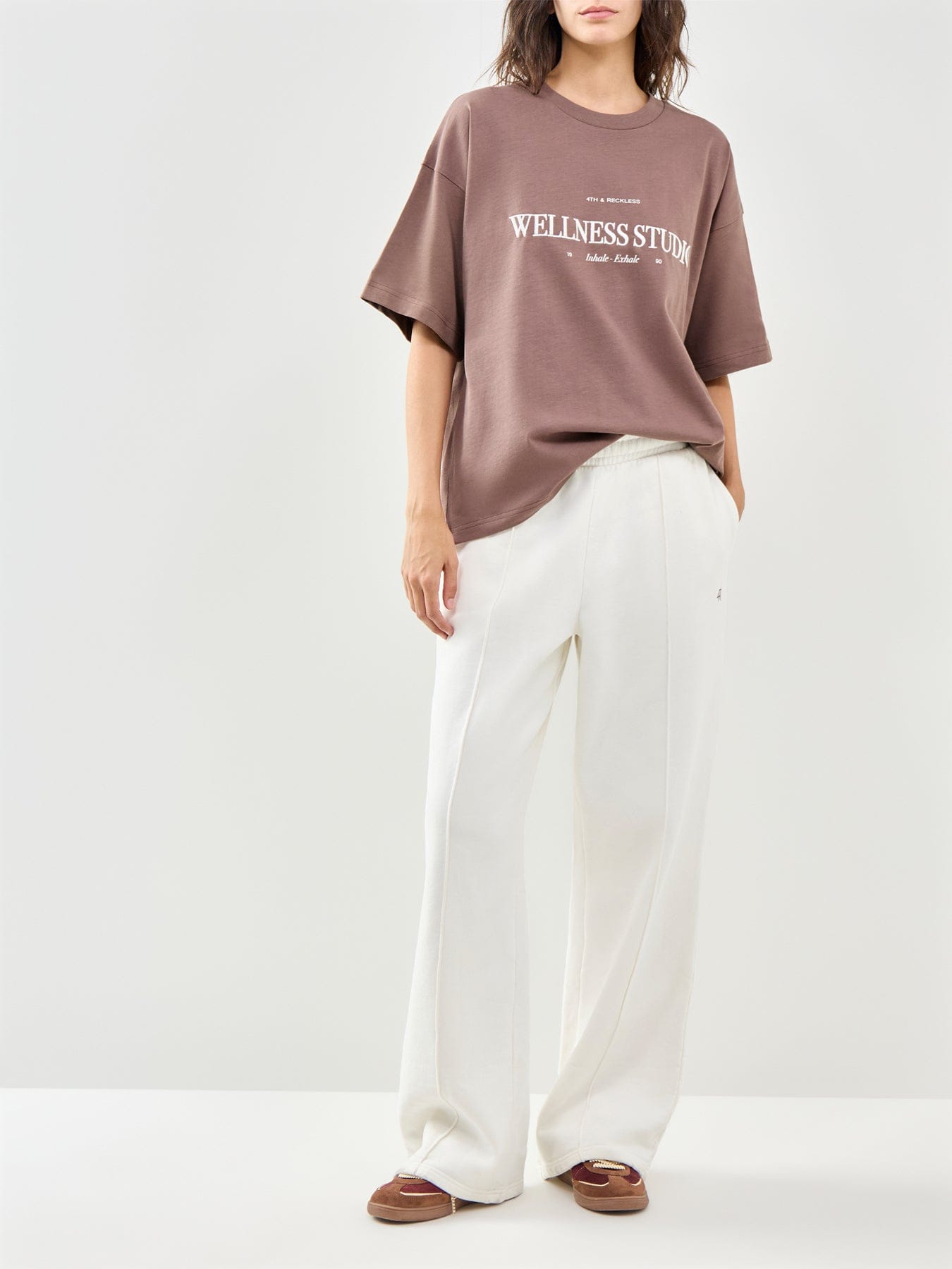 4th & Reckless Naya T - Shirt Brown