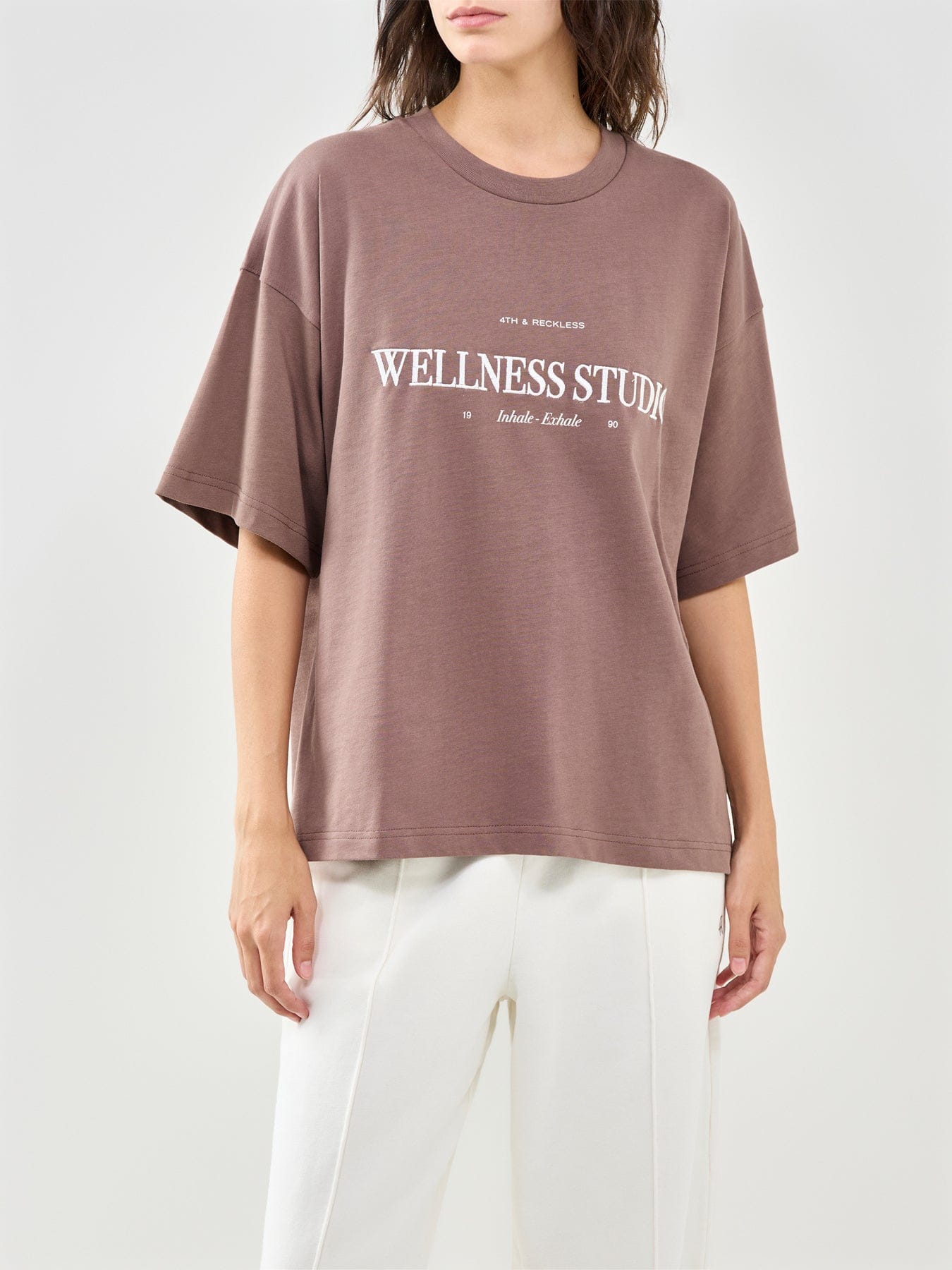 4th & Reckless Naya T - Shirt Brown