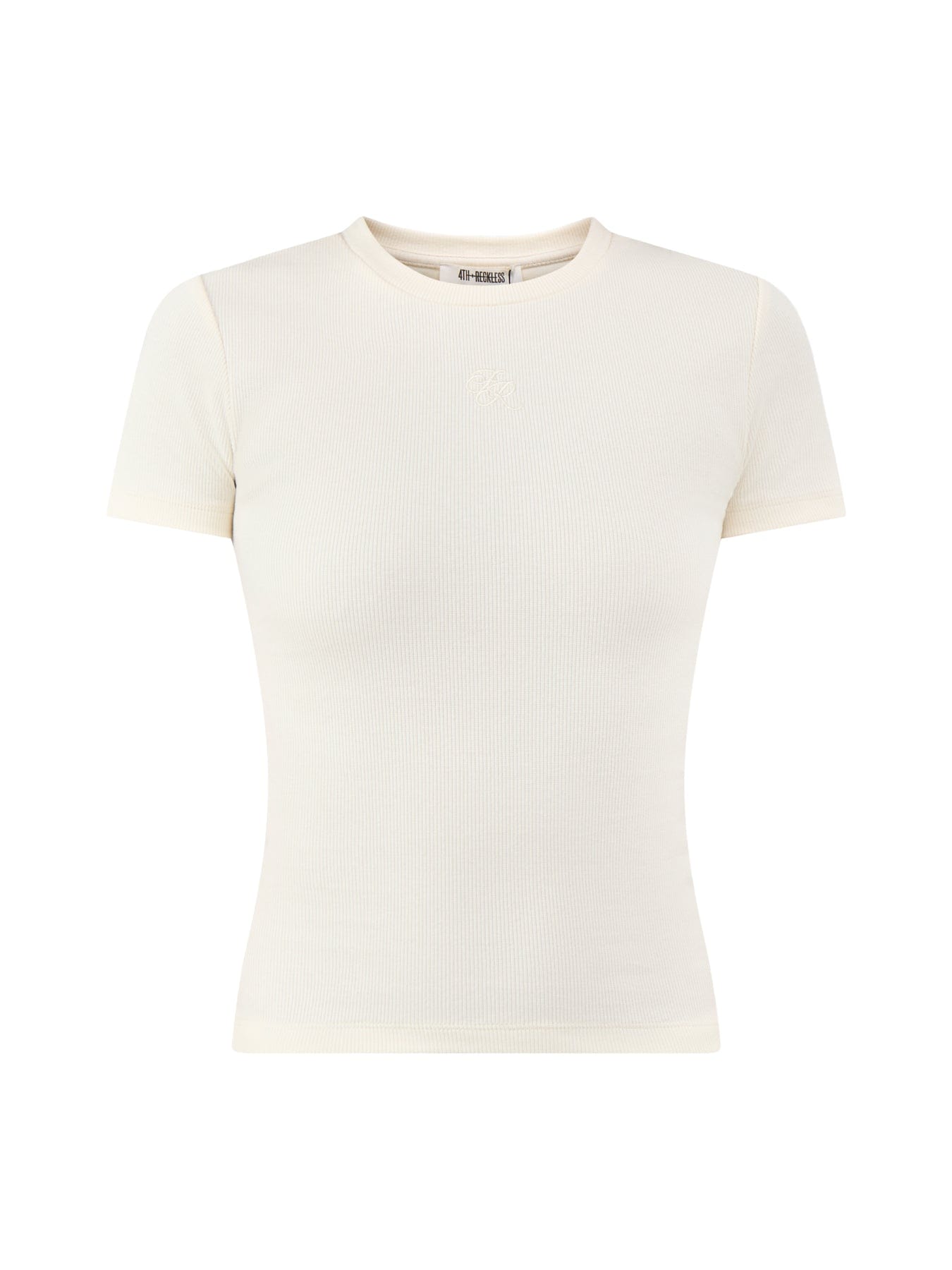 4th & Reckless Longline Baby T - Shirt White
