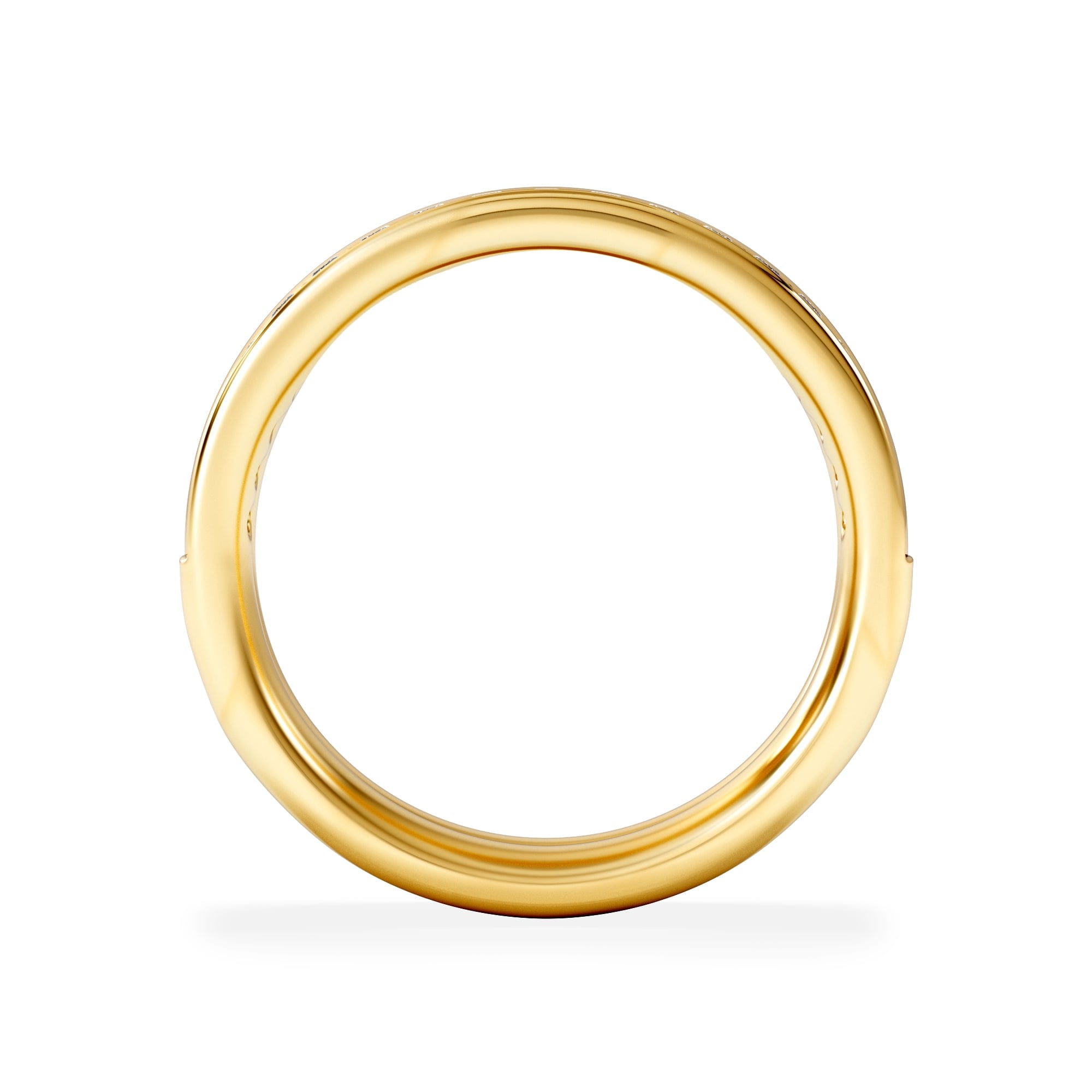 Diamond Duo Curve Stacking Lab Diamond Ring 0.26ct in 18K Gold Vermeil