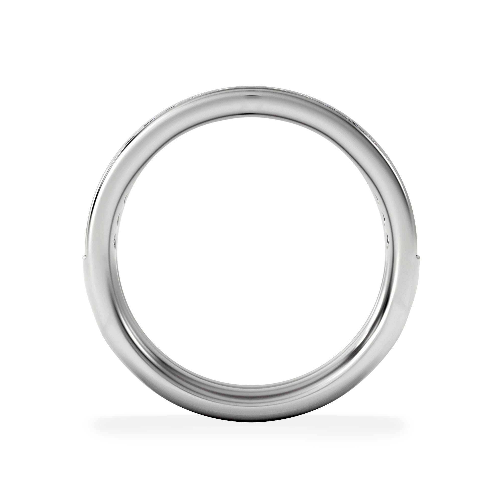 Diamond Duo Curve Stacking Lab Diamond Ring 0.26ct in 925 Silver