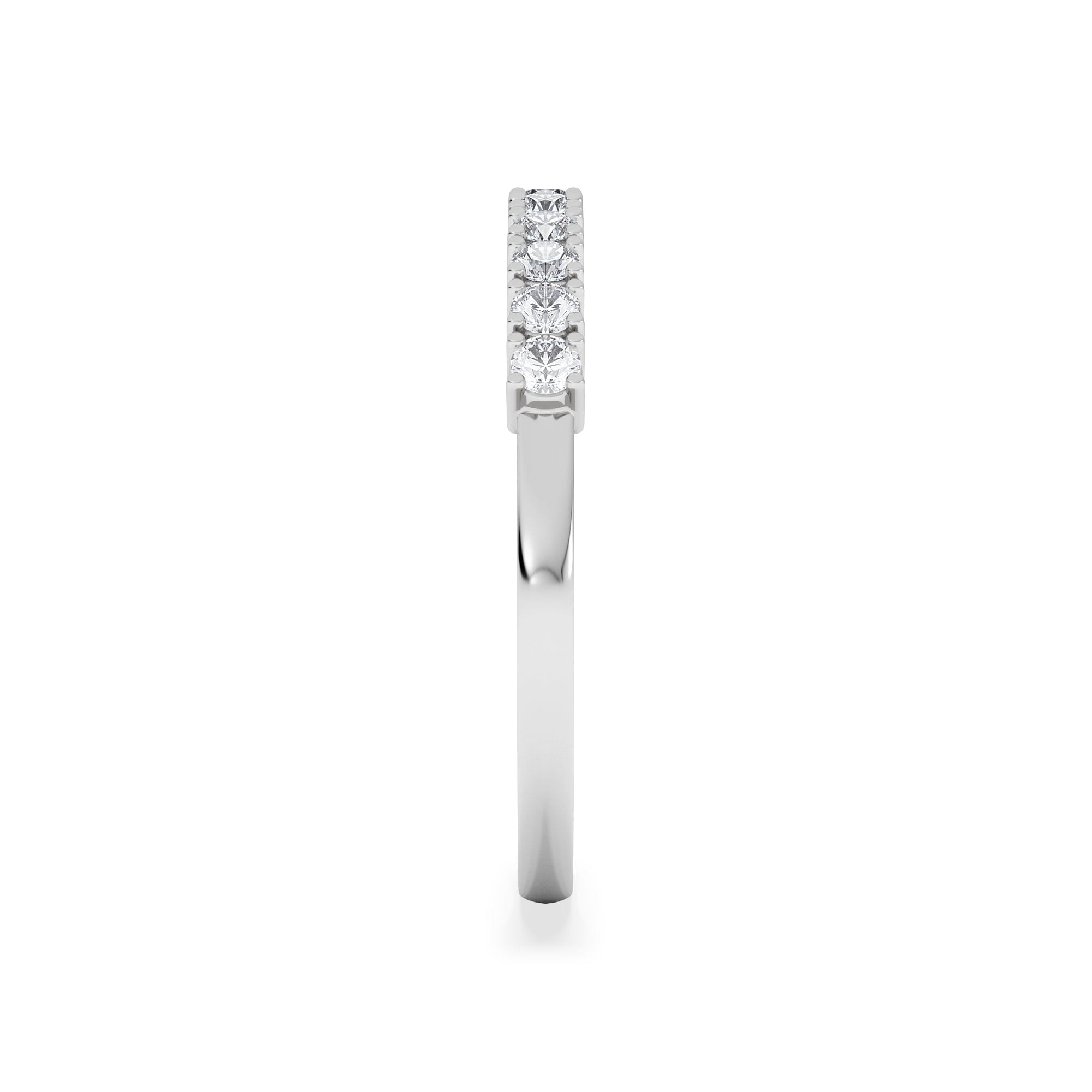Diamond Twilight Lab Diamond 0.30ct H/SI Half Eternity Ring in 925 Silver