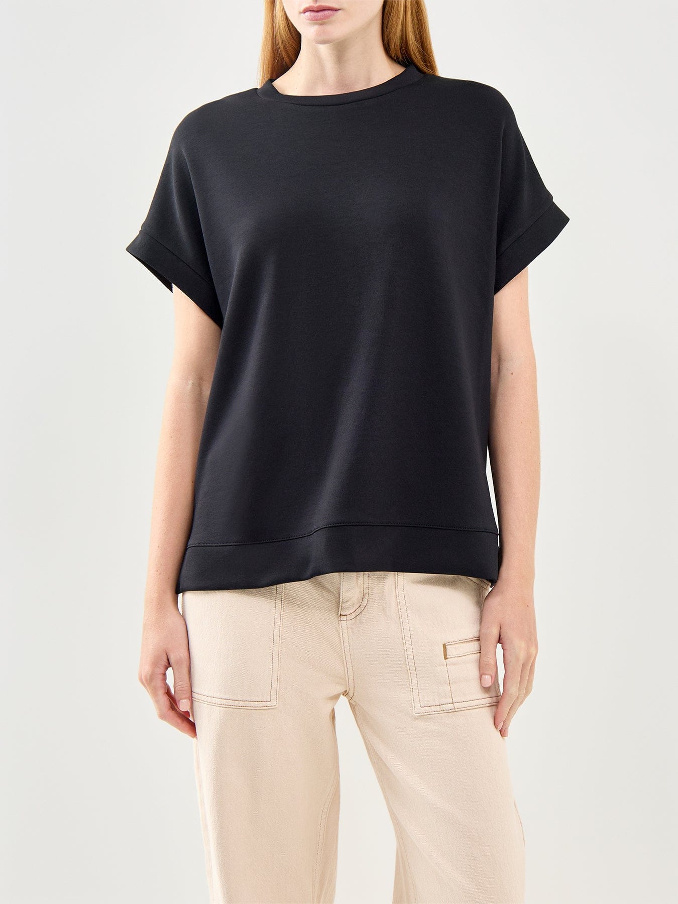 Soya Concept Banu Short Sleeve T - Shirt Black