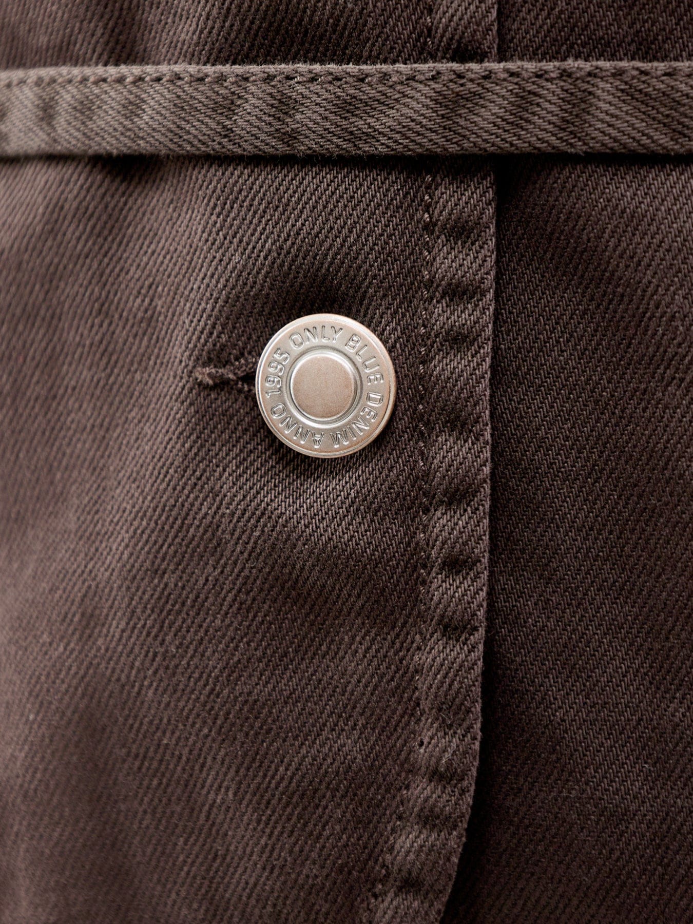 ONLY Silla Belted Waistcoat Brown