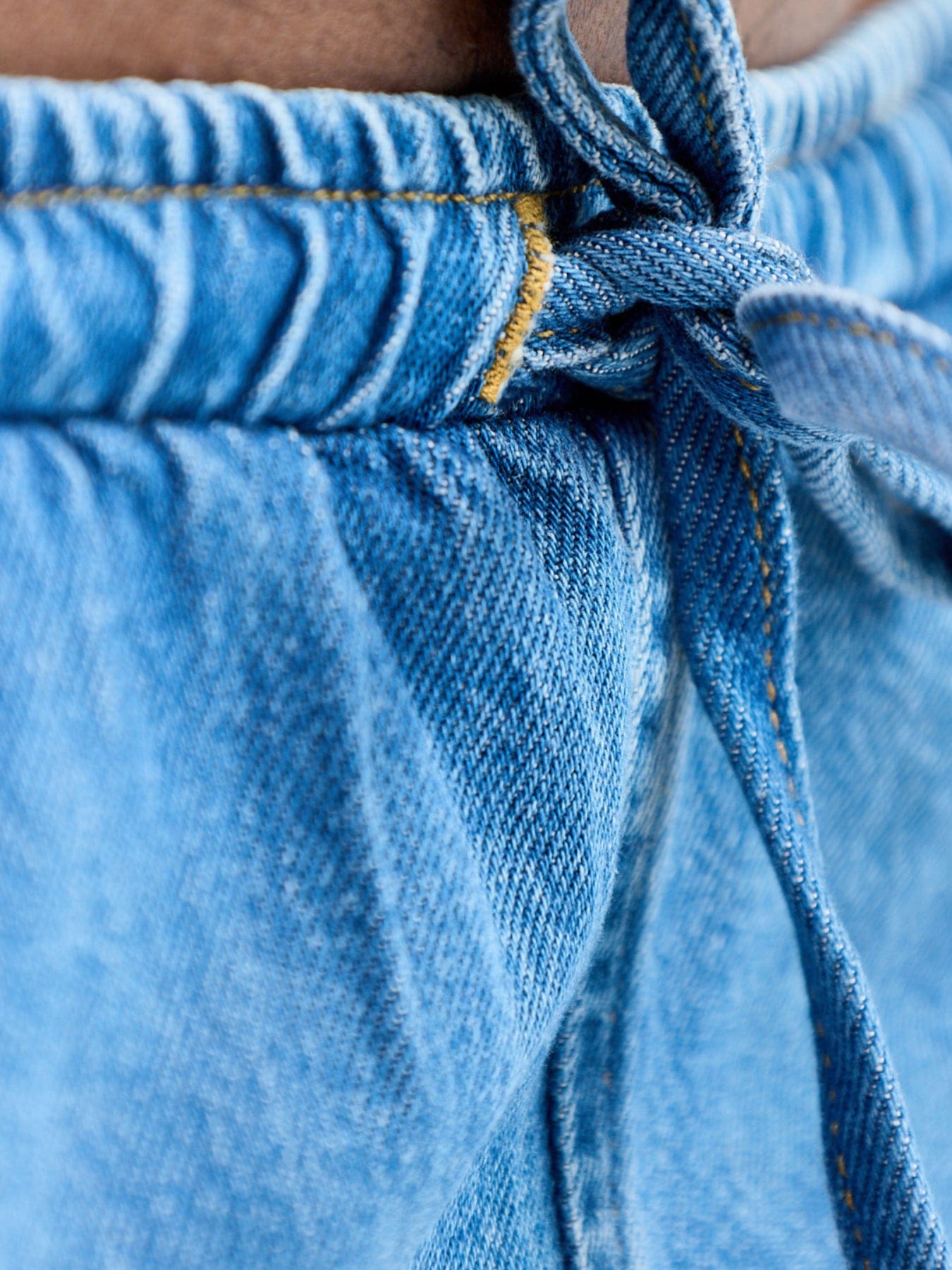 Selected Relaxed Tenna Wide Leg Jeans Blue