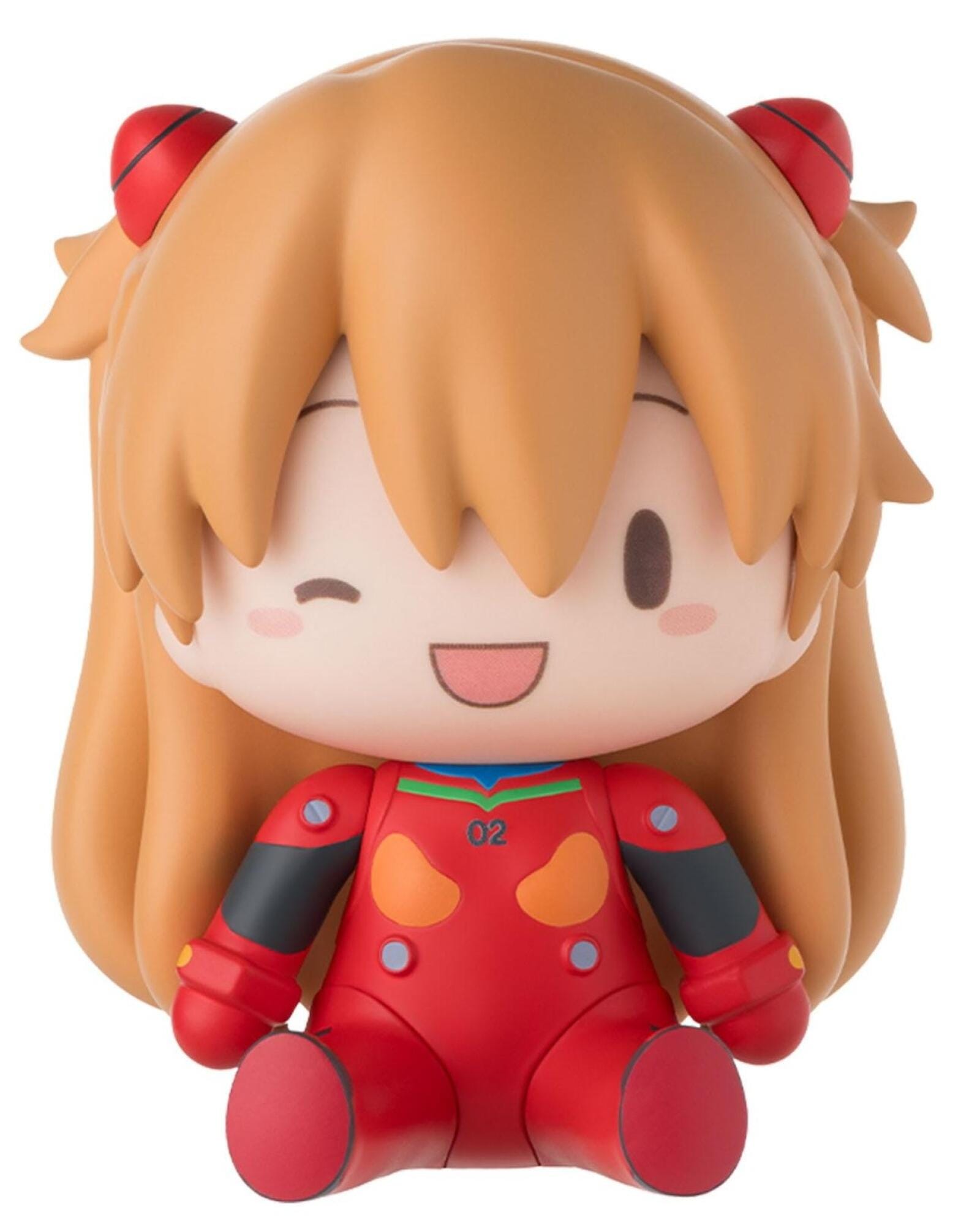 SEGA Rebuild of Evangelion Fuwa Petit - New Theatrical Edition Chibi Figure Asuka Plug Suit