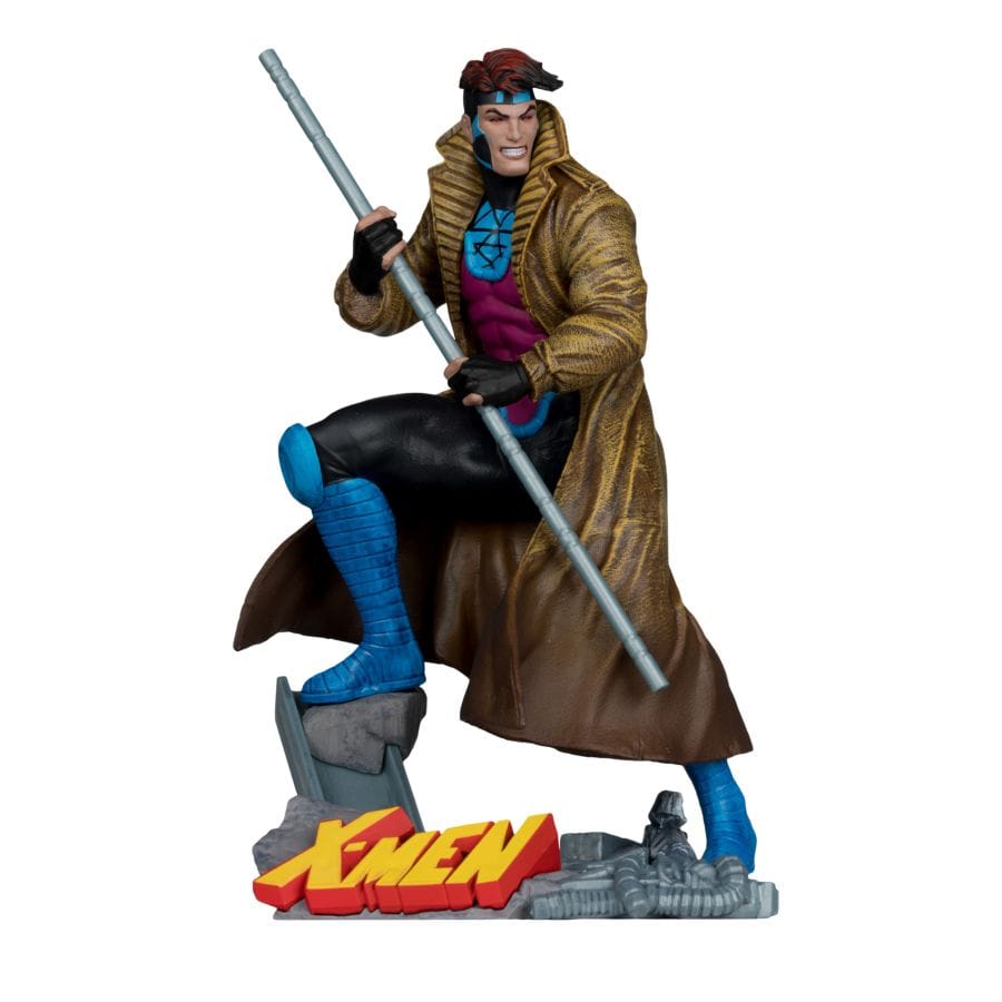 Mcfarlane Toys Marvel Comics - Gambit (X - Men 1) 1:10 Scale Collectible Figure with Scene