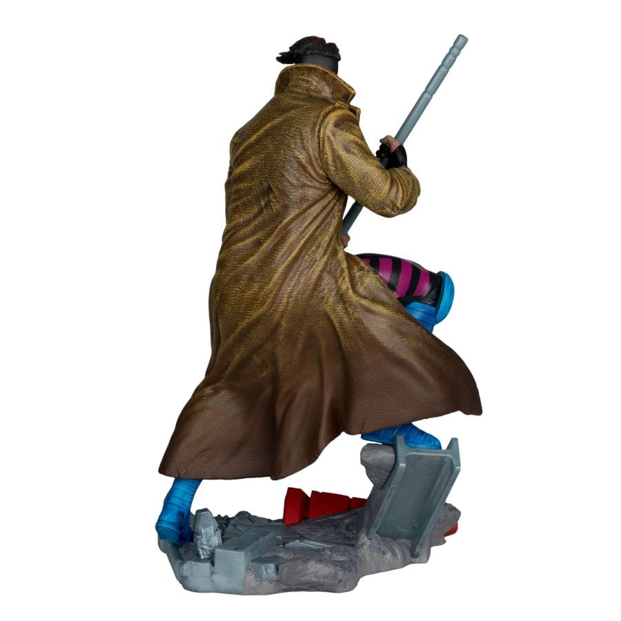 Mcfarlane Toys Marvel Comics - Gambit (X - Men 1) 1:10 Scale Collectible Figure with Scene