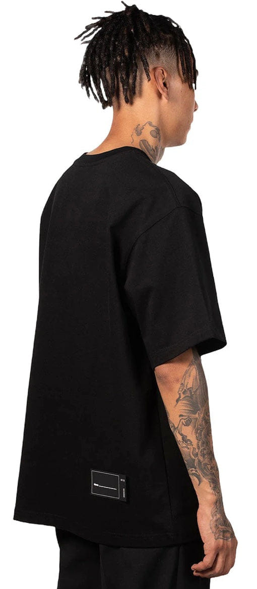 We11done Cotton WD Logo T - Shirt Black
