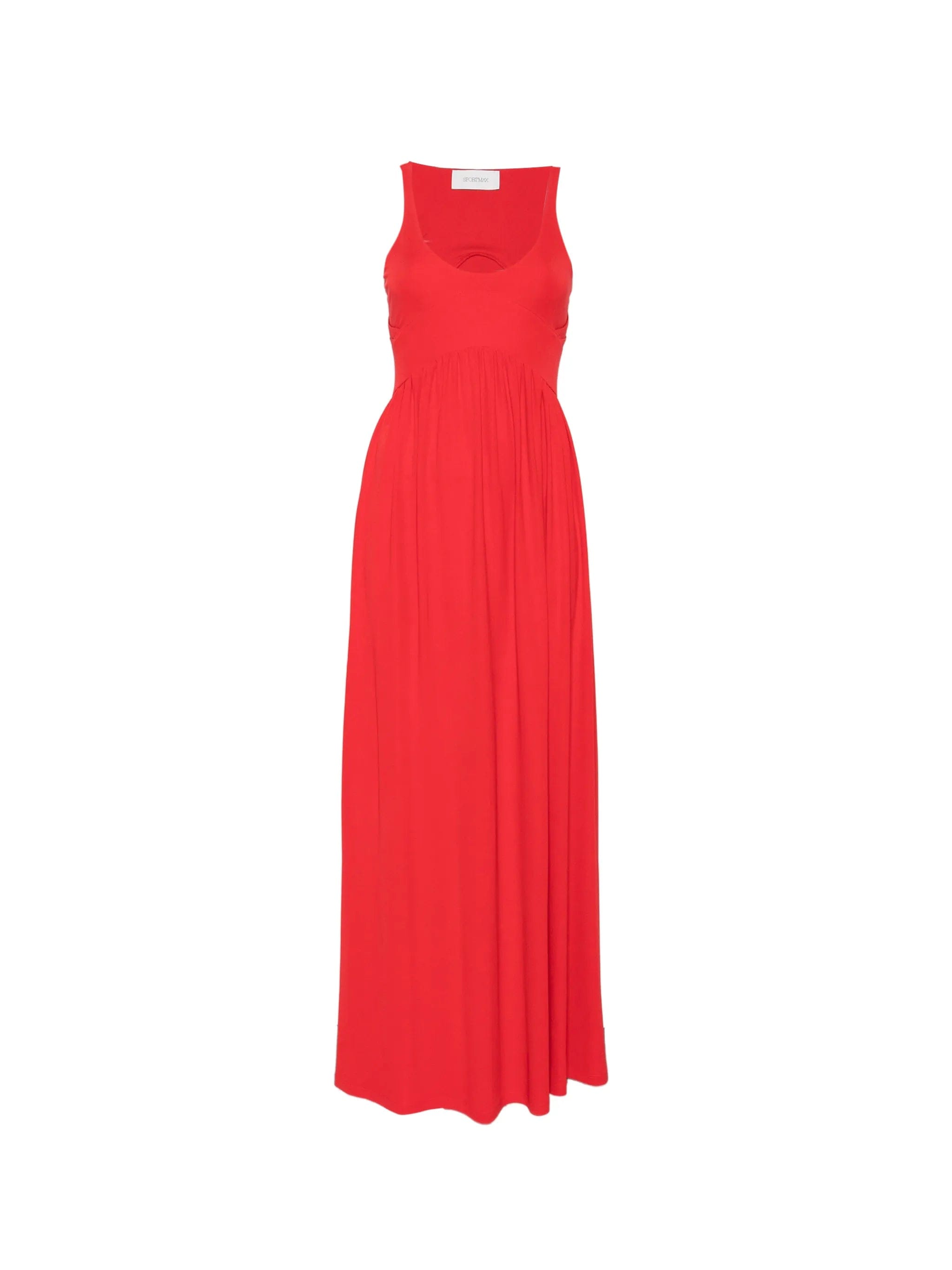 Sportmax Panino scoop - neck maxi dress