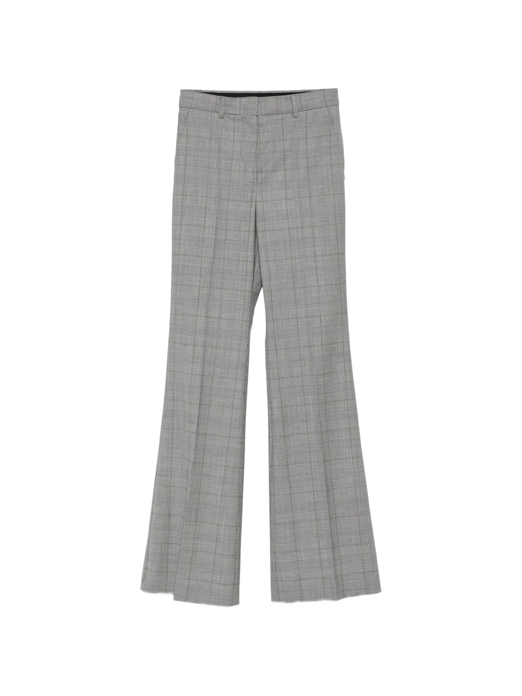 Sportmax Spxanfora Prince of Wales check trousers