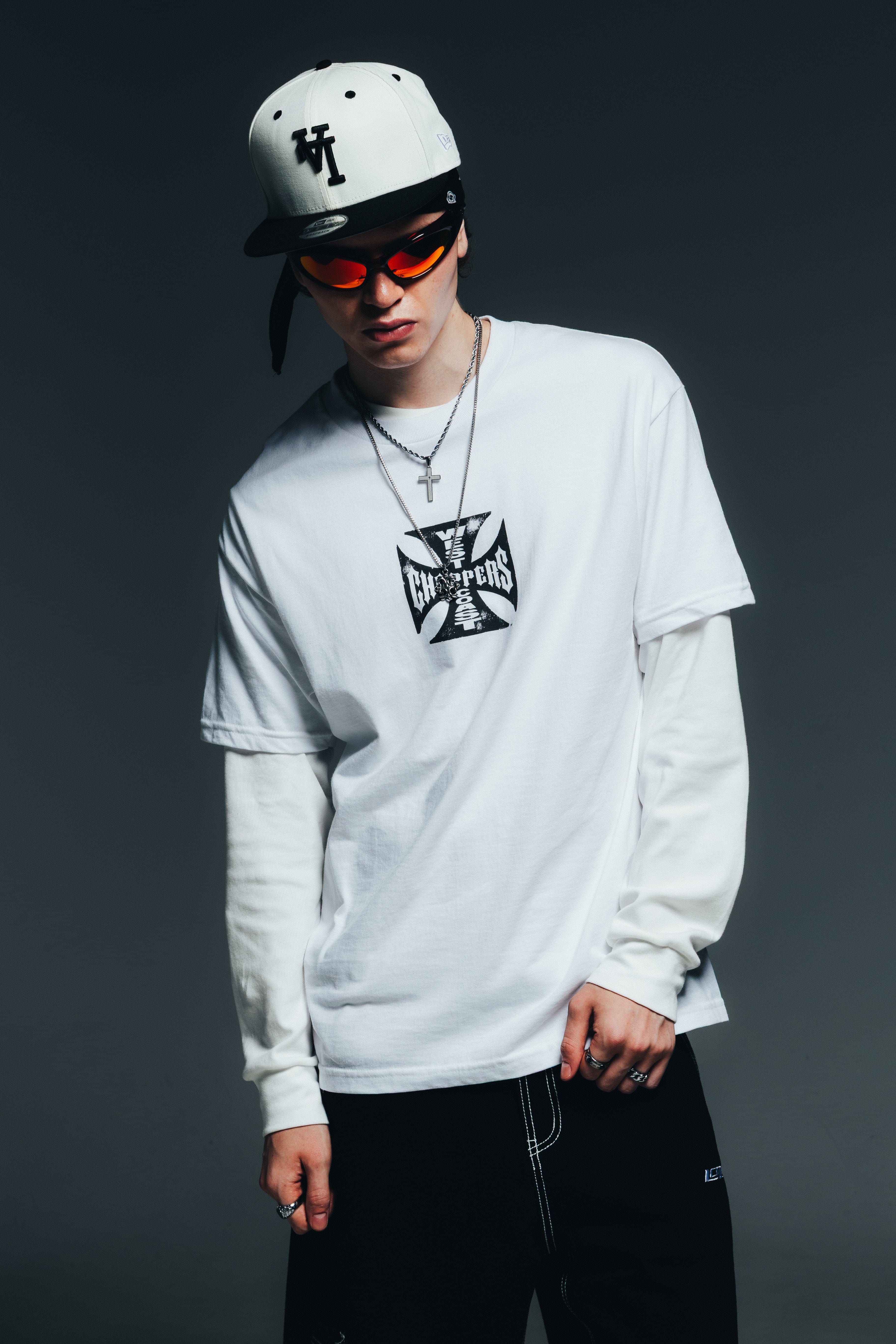 WEST COAST Choppers Core Logo T - Shirt White