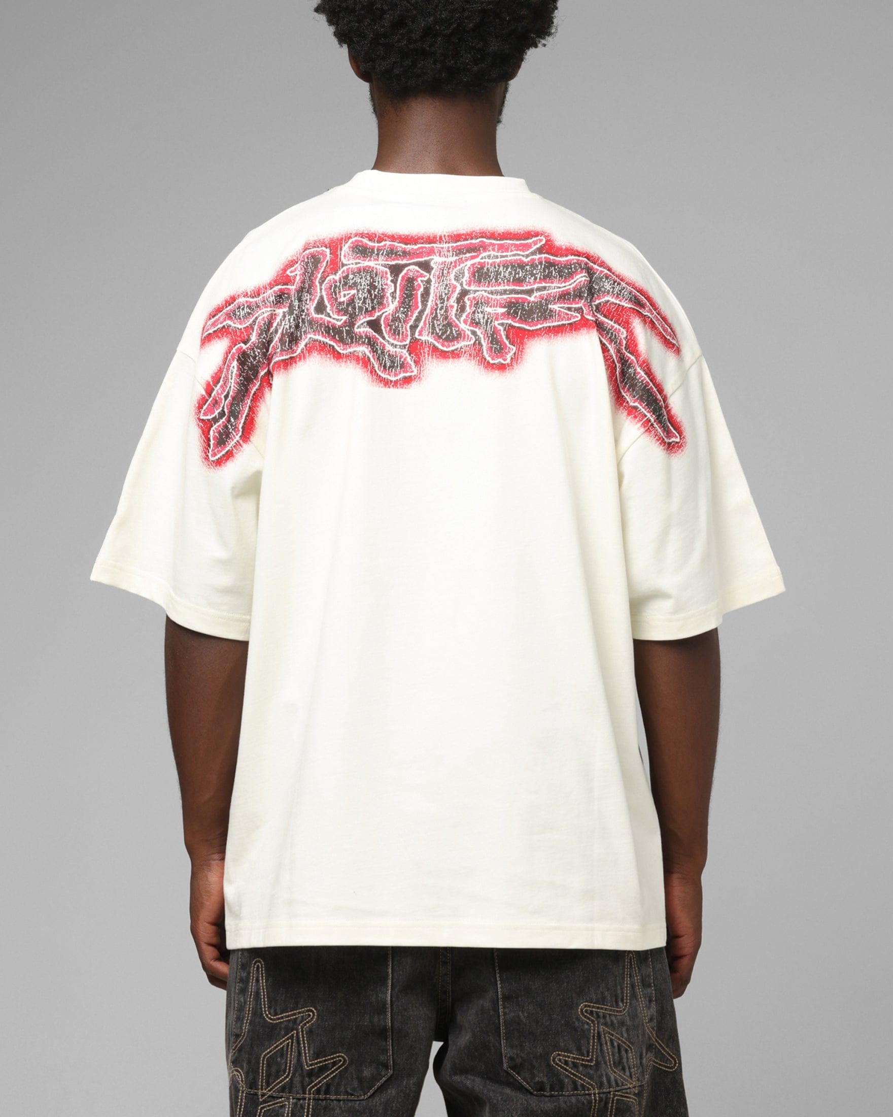 Loiter Airbrush Panther T - Shirt White