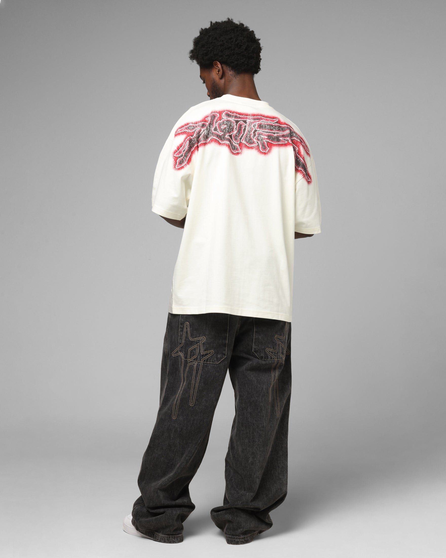 Loiter Airbrush Panther T - Shirt White