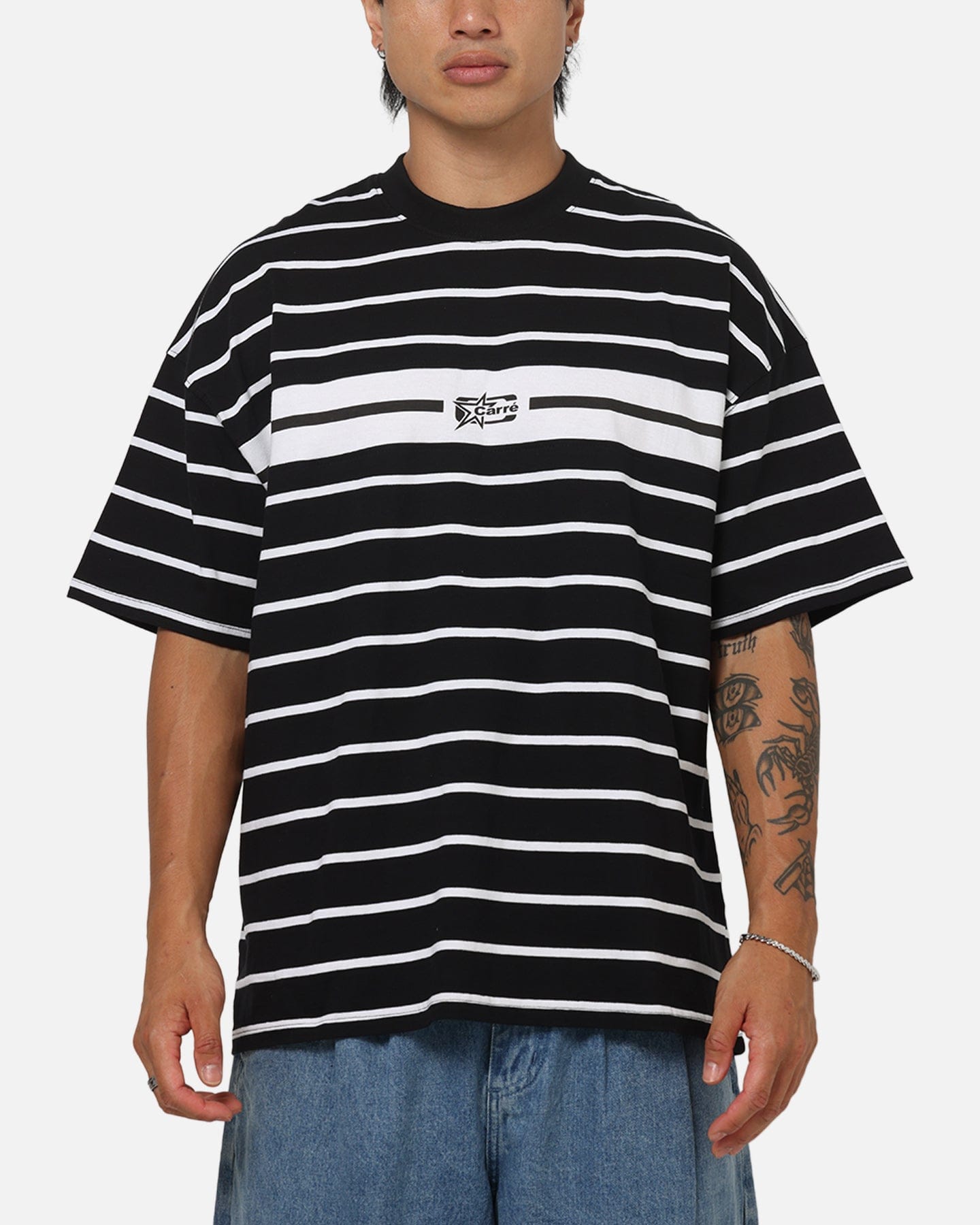 Carre Lineup T - Shirt Black Stripe