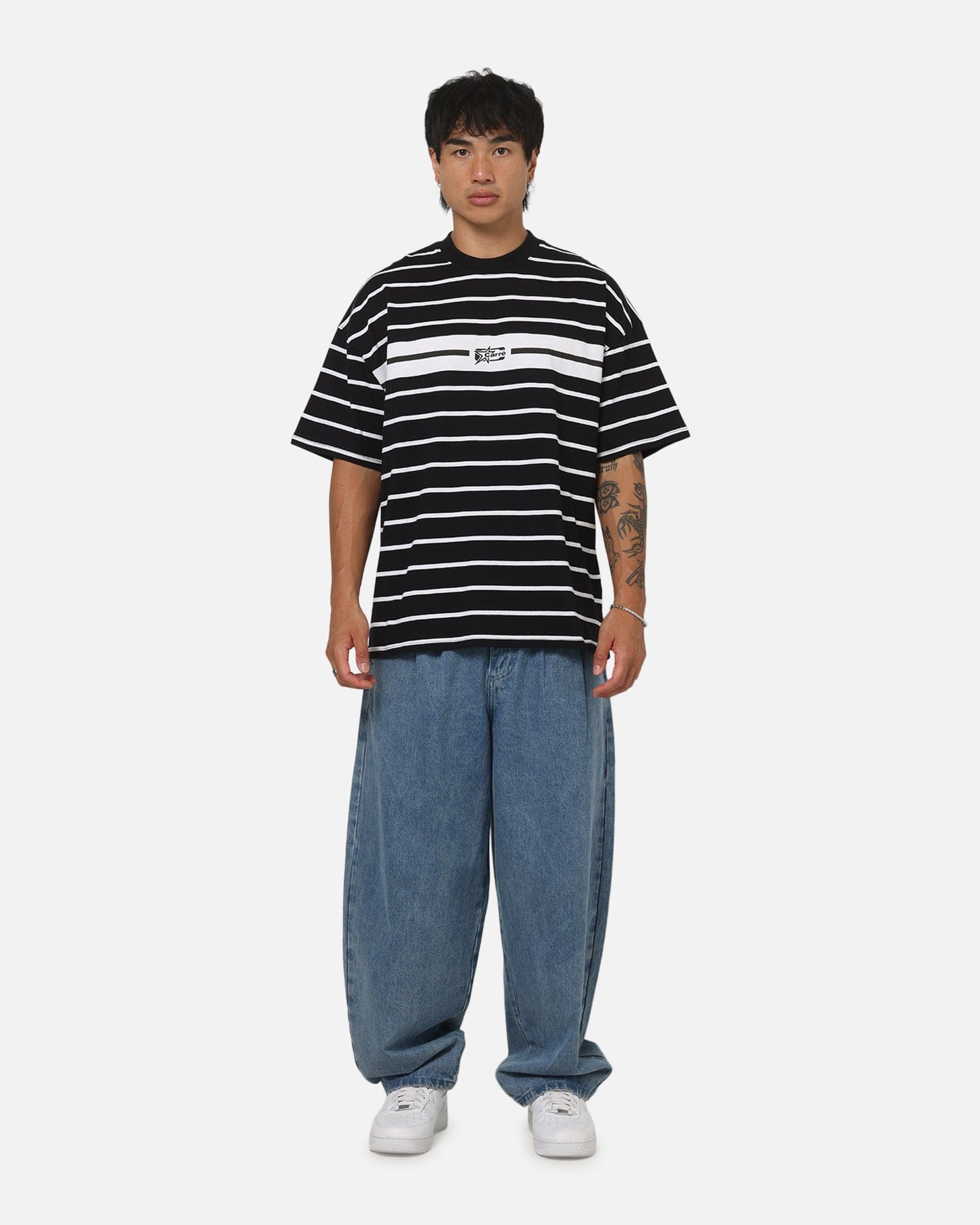 Carre Lineup T - Shirt Black Stripe