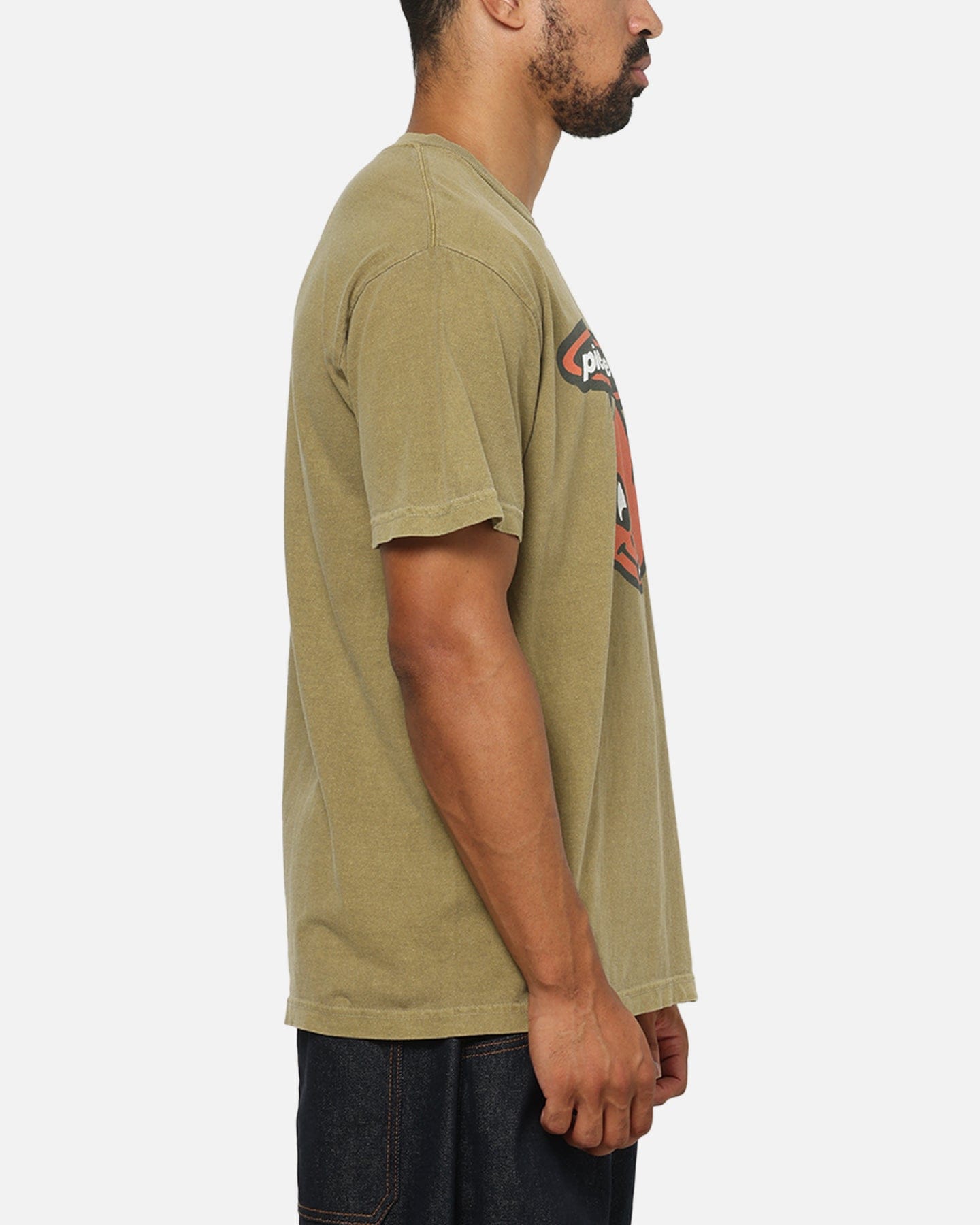 Pierce THE VEIL Bootleg Devil T - Shirt Army Green