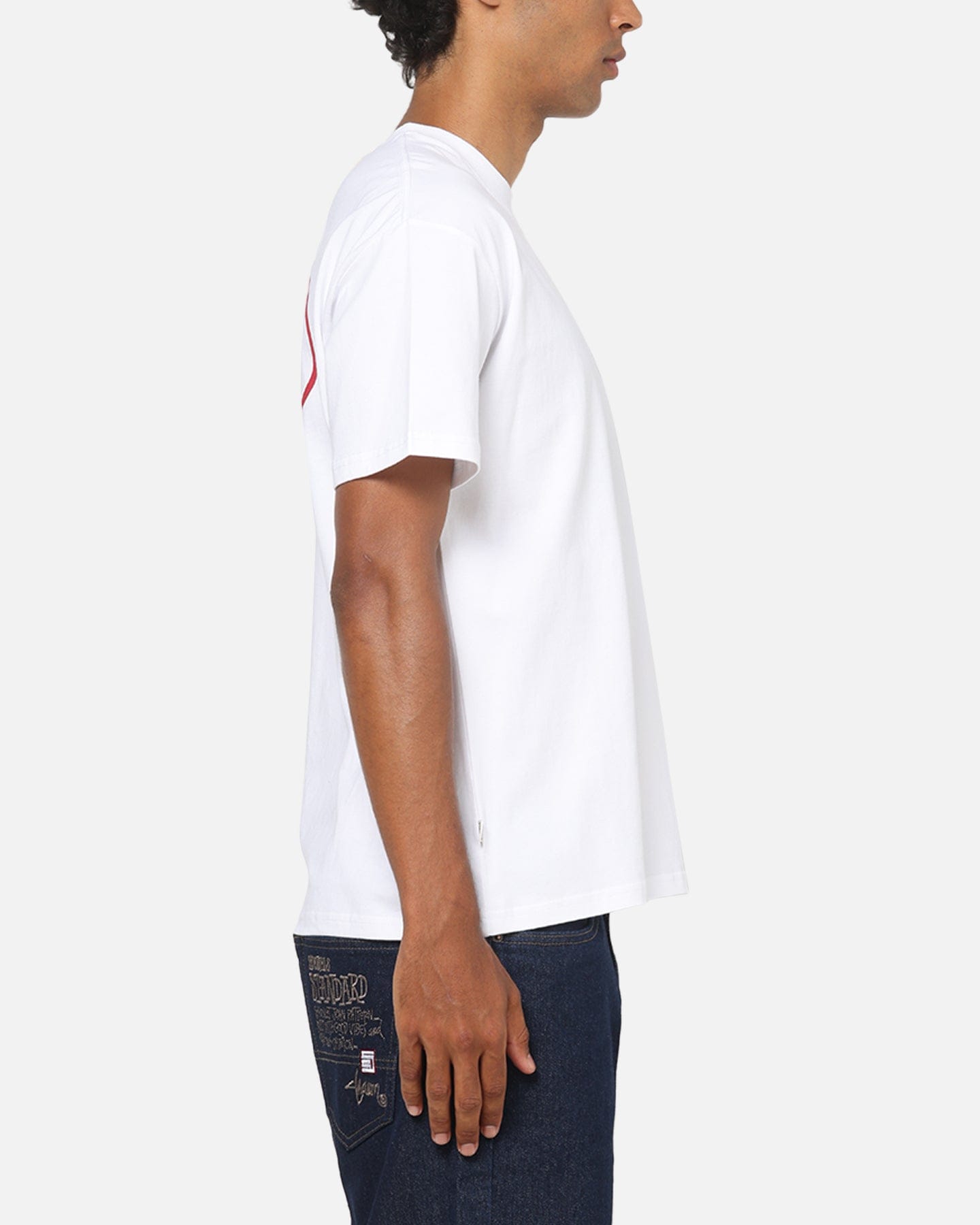 S Double Oval T - Shirt White