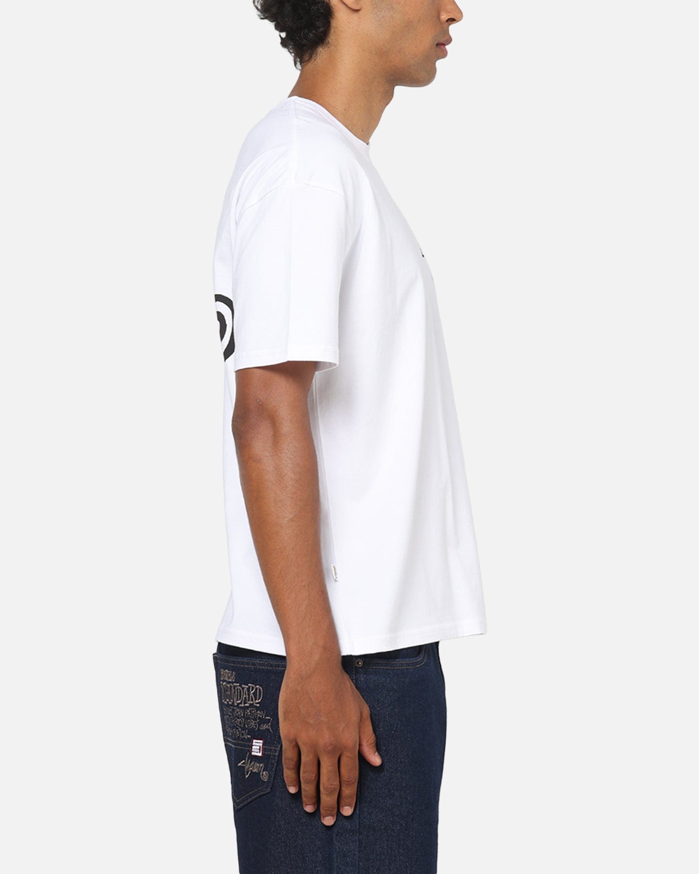 S Double Shawn Script T - Shirt White