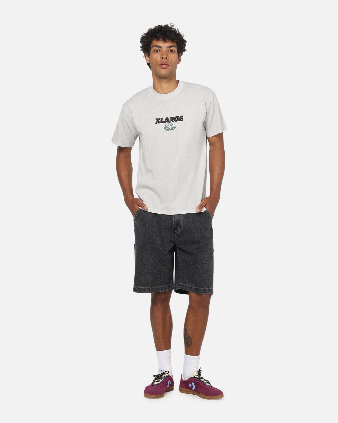 X - Large Dice T - Shirt Pigment Dove
