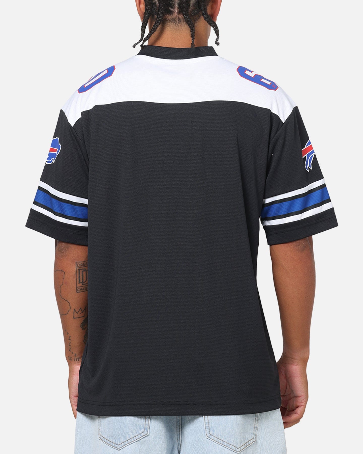 Majestic Athletic Buffalo Bills Glenver Mesh Oversized T - Shirt Black