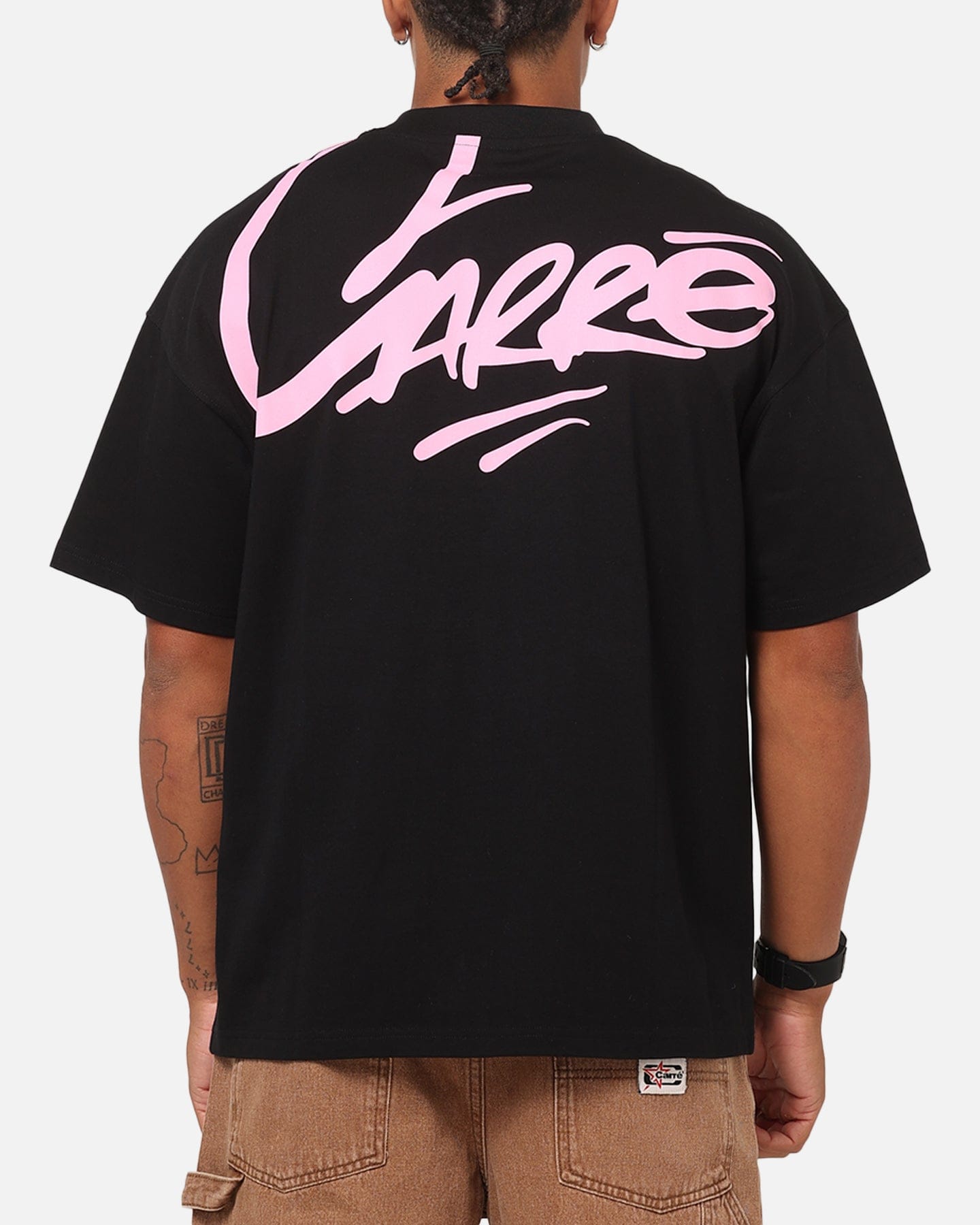 Carre Graffiti T - Shirt Black/Pink