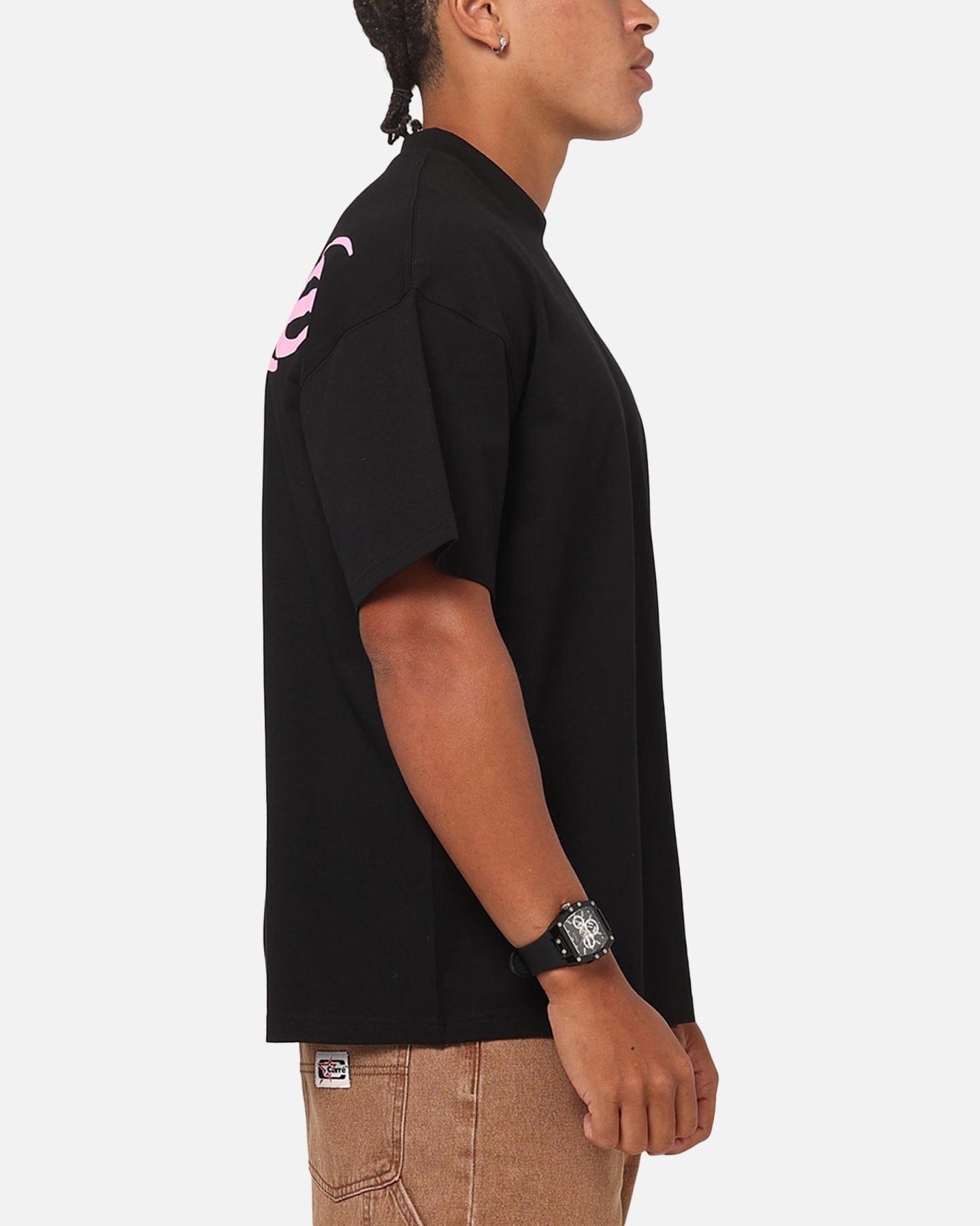 Carre Graffiti T - Shirt Black/Pink