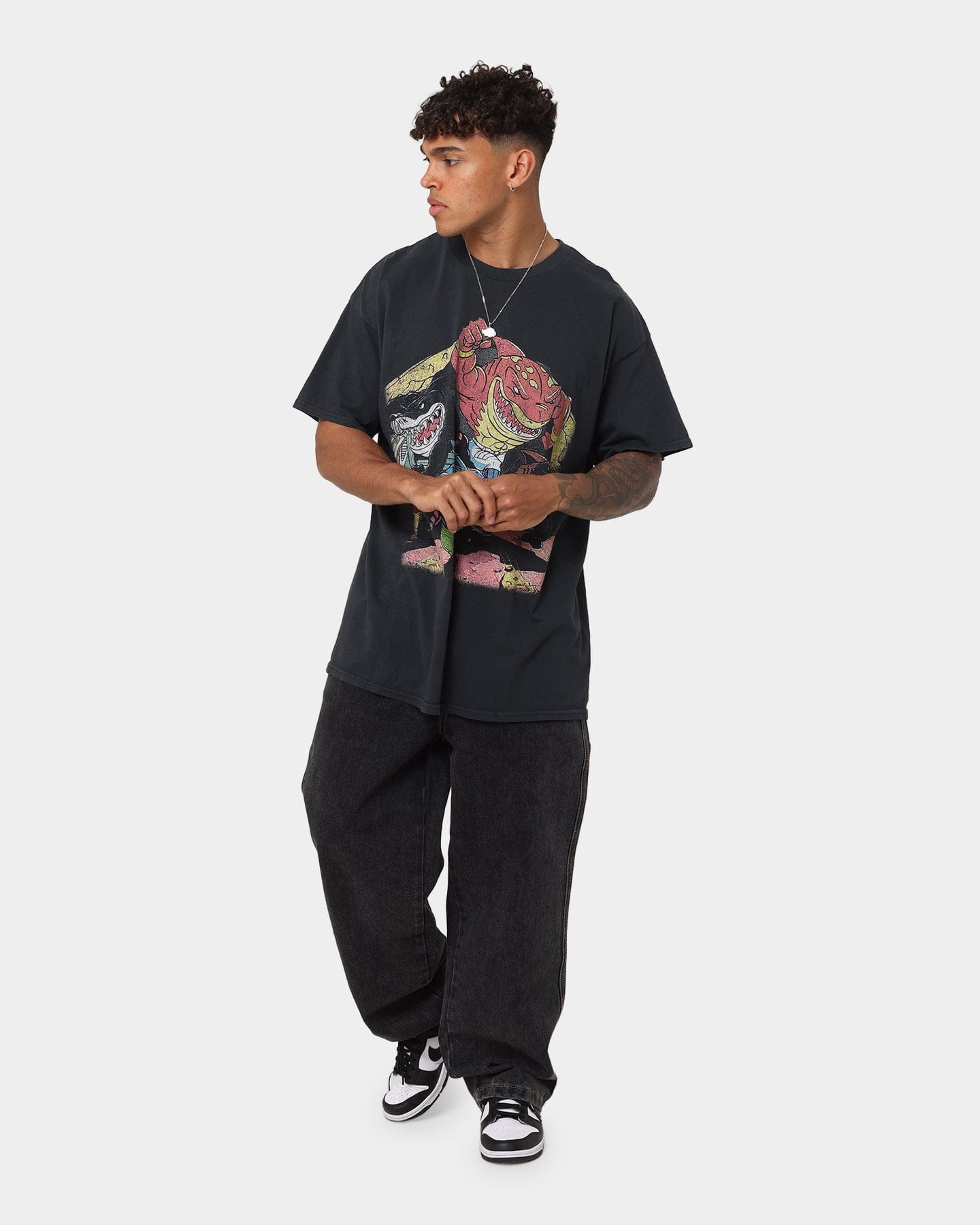 X - Large Bull Denim 91 Pants Washed Black
