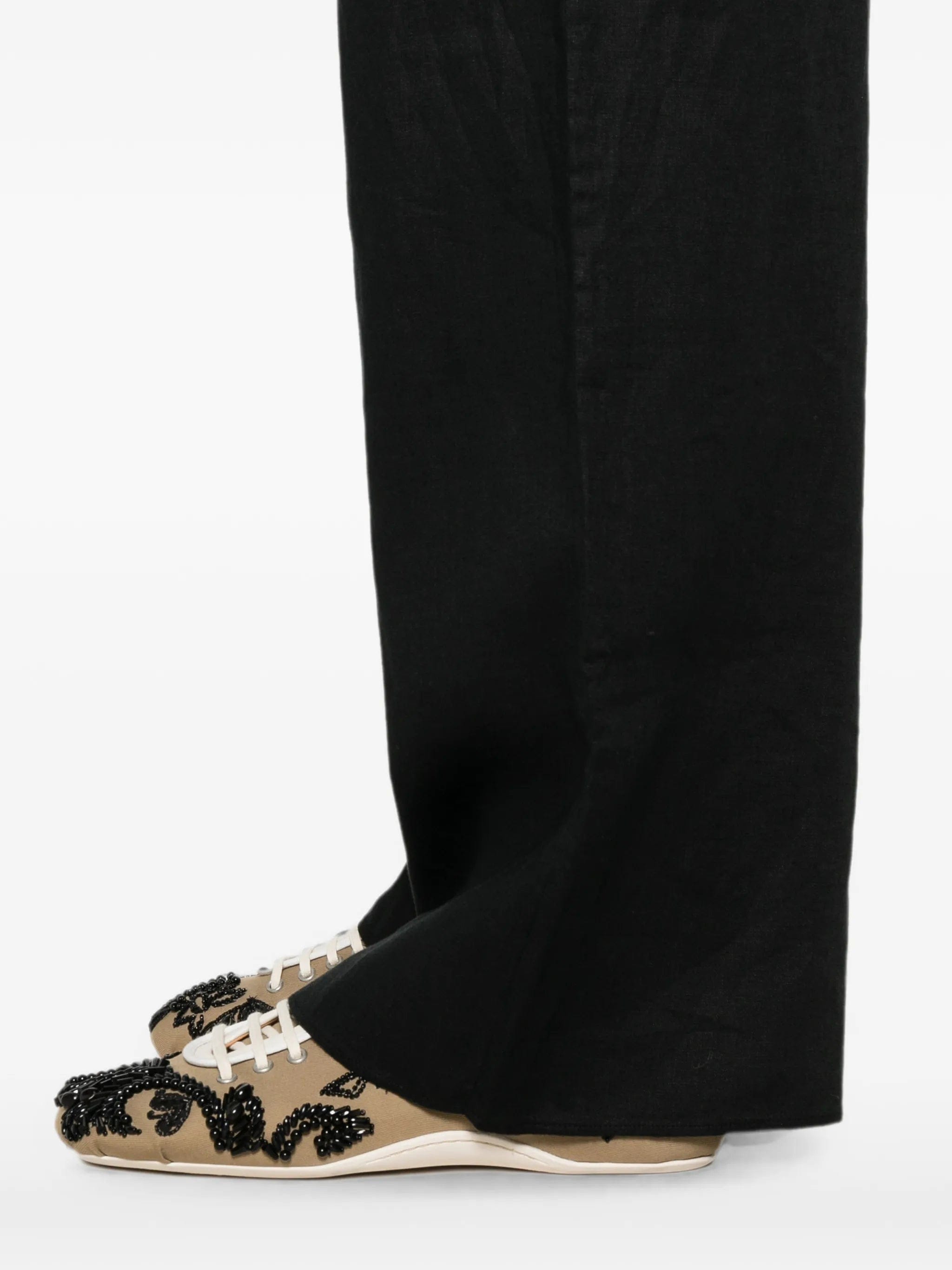 DÔEN Lavon wide - leg linen trousers