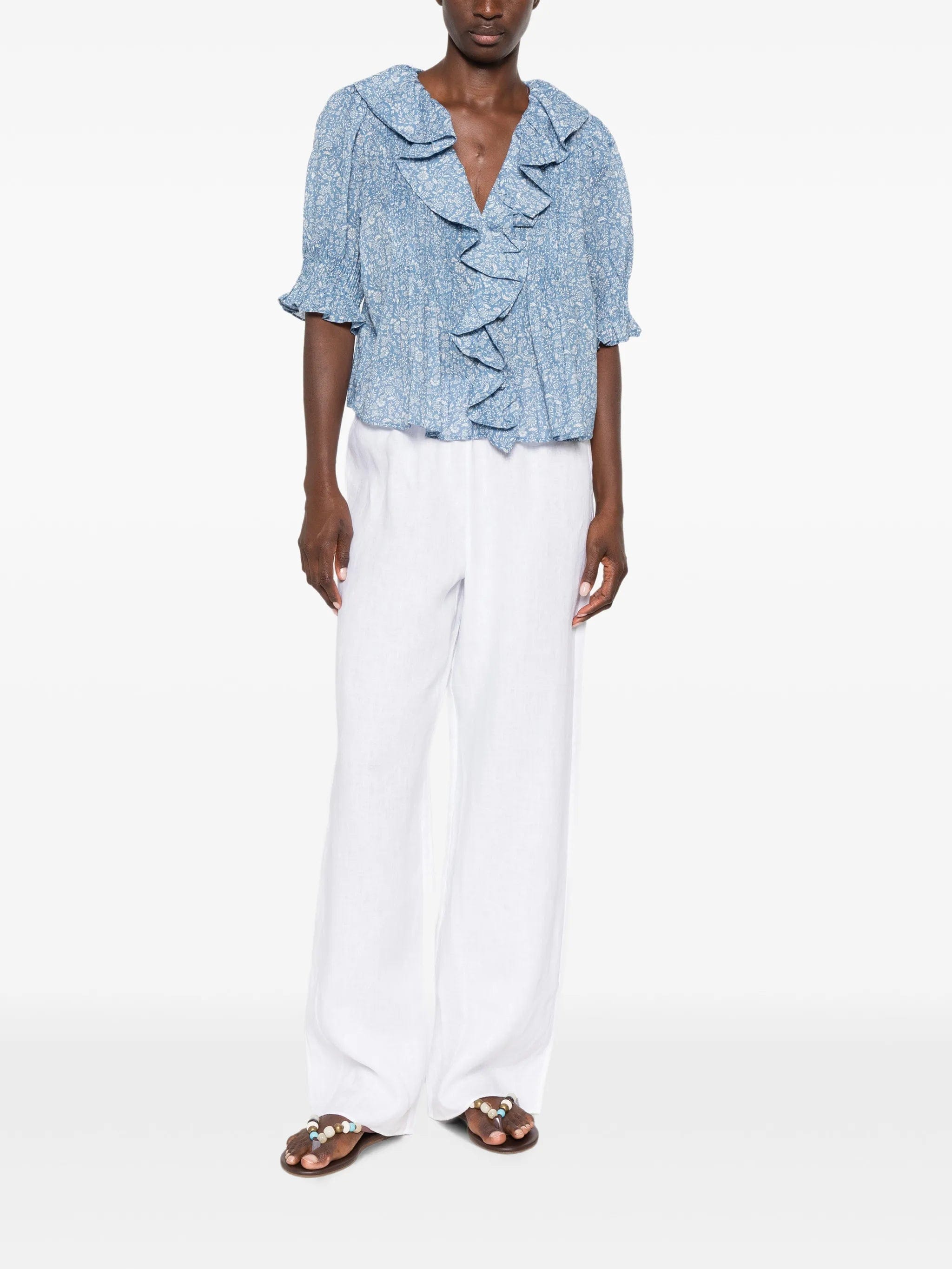 DÔEN Lavon linen trousers