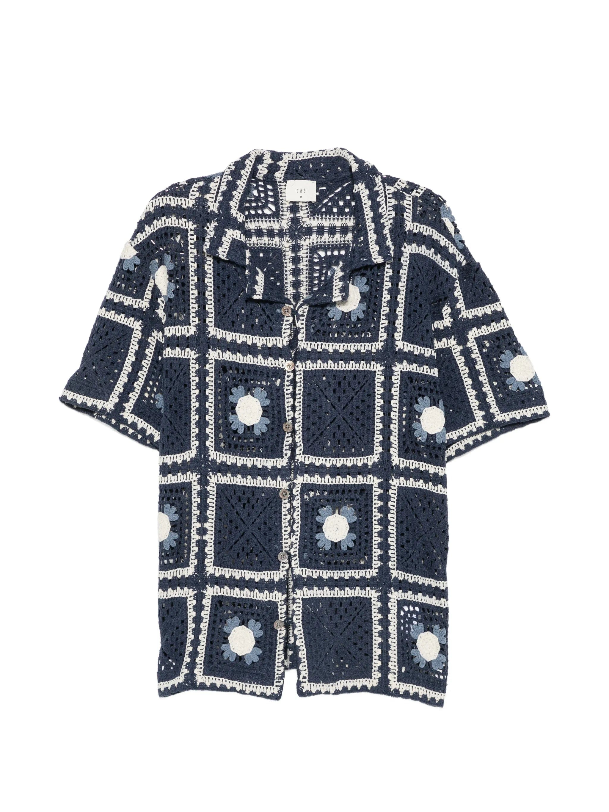 CHÉ Tejer crochet - knit shirt