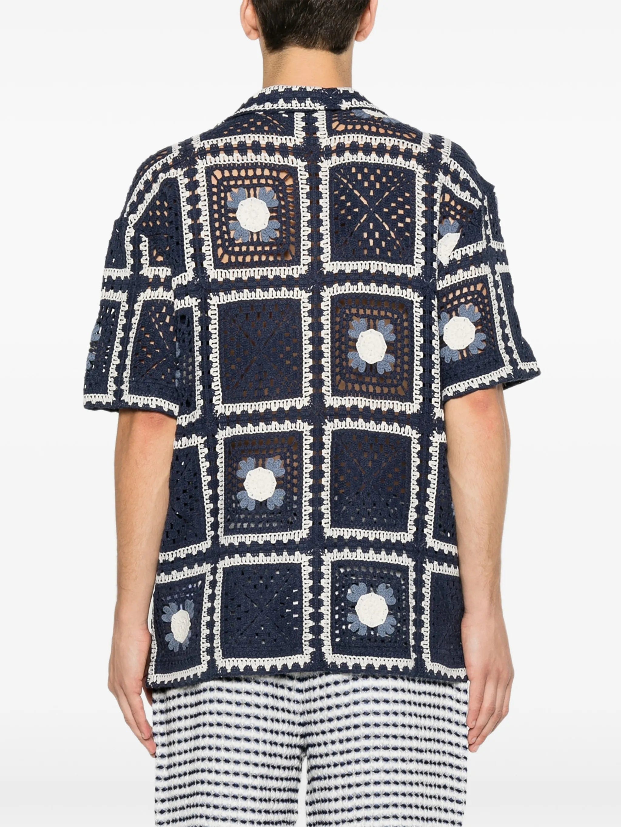 CHÉ Tejer crochet - knit shirt