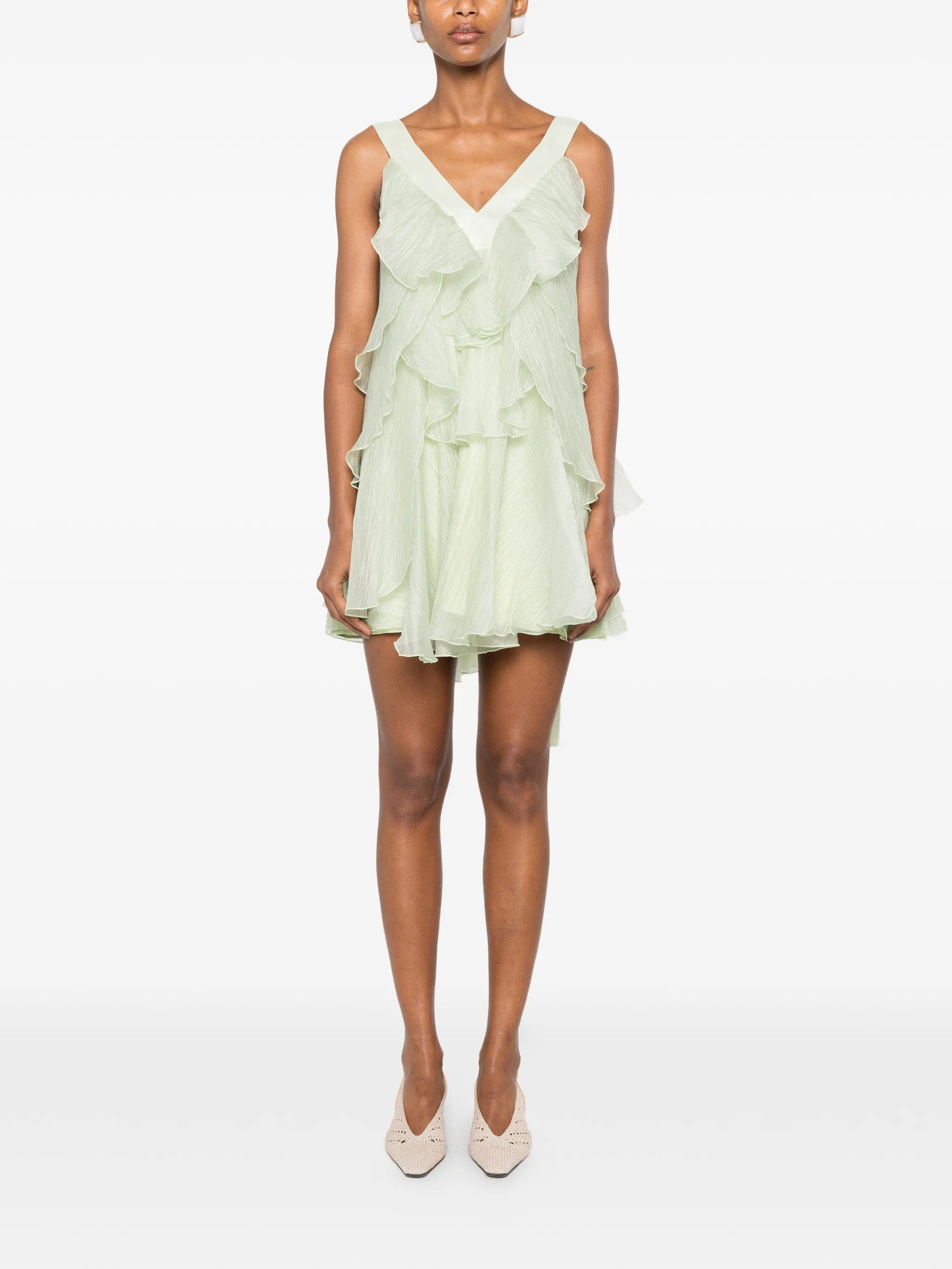 Aje Athena ruffled dress