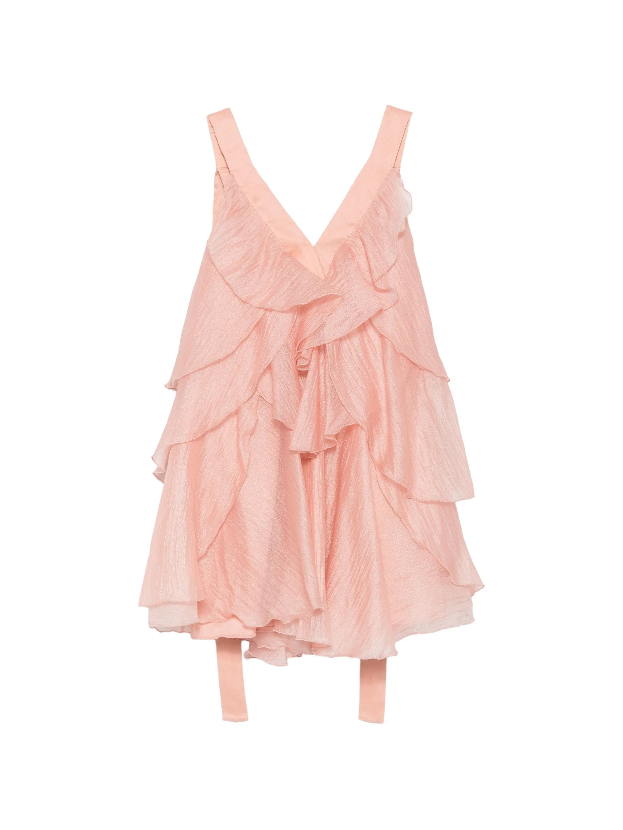 Aje Athena ruffled mini dress