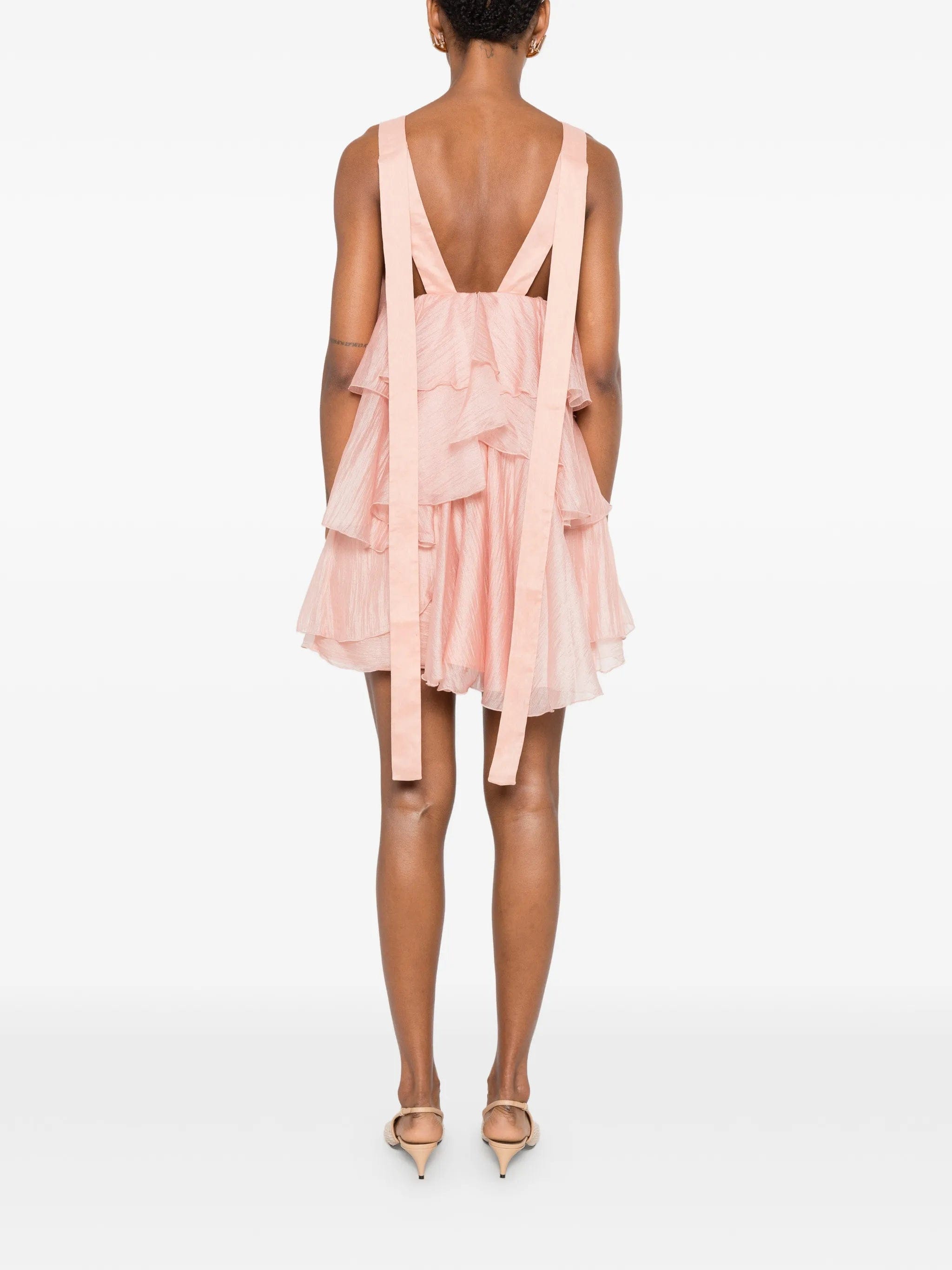 Aje Athena ruffled mini dress
