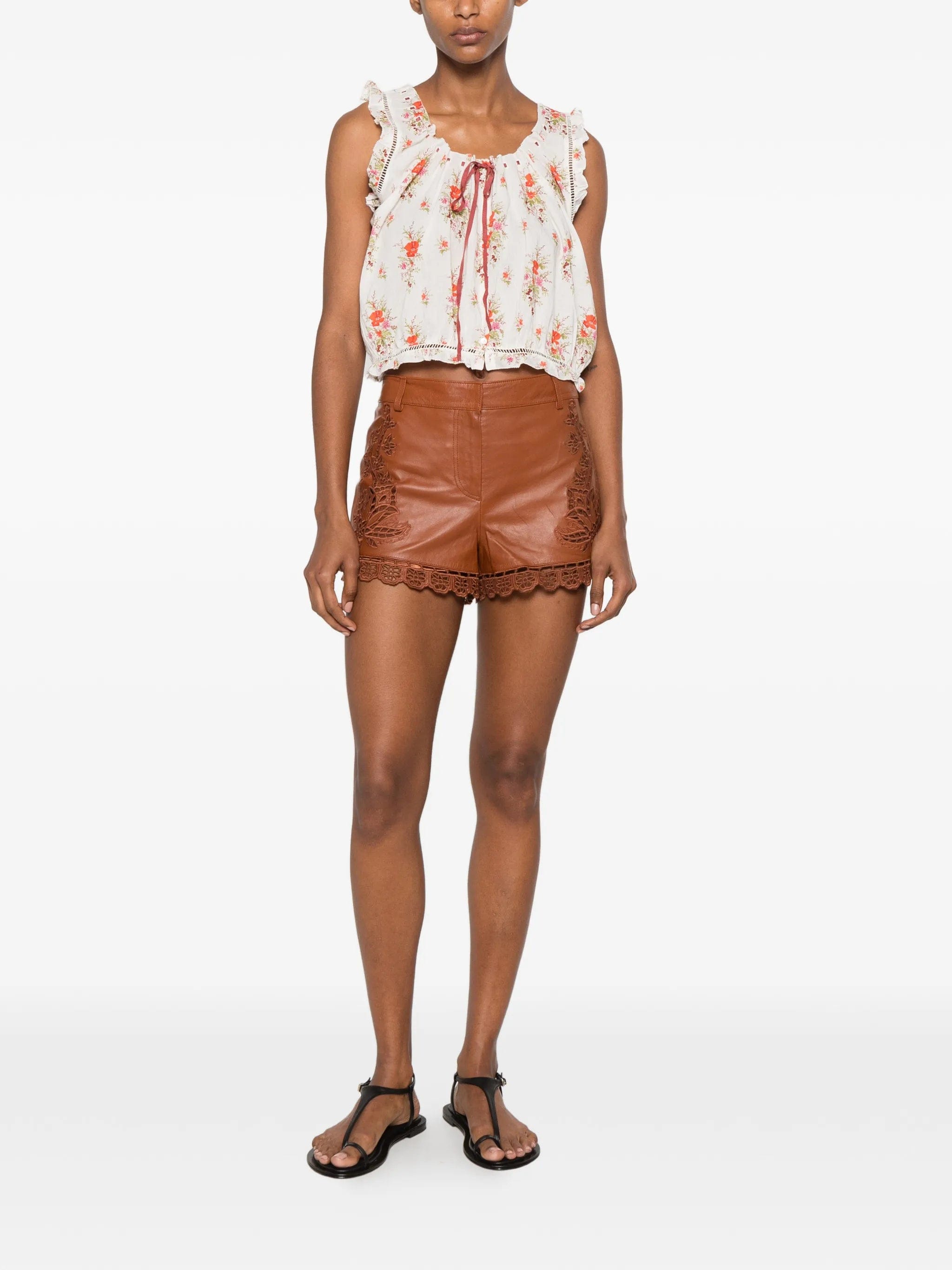 DÔEN floral - print blouse