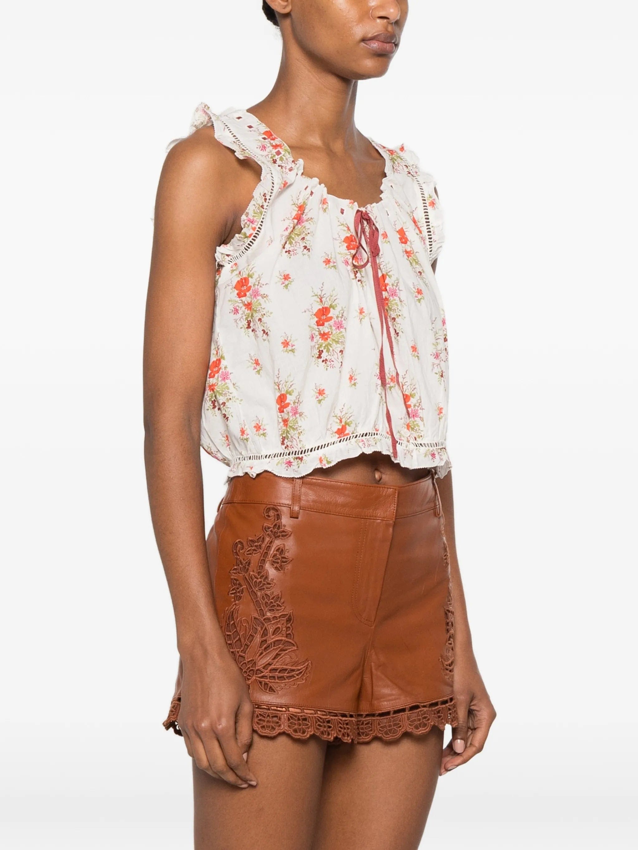 DÔEN floral - print blouse
