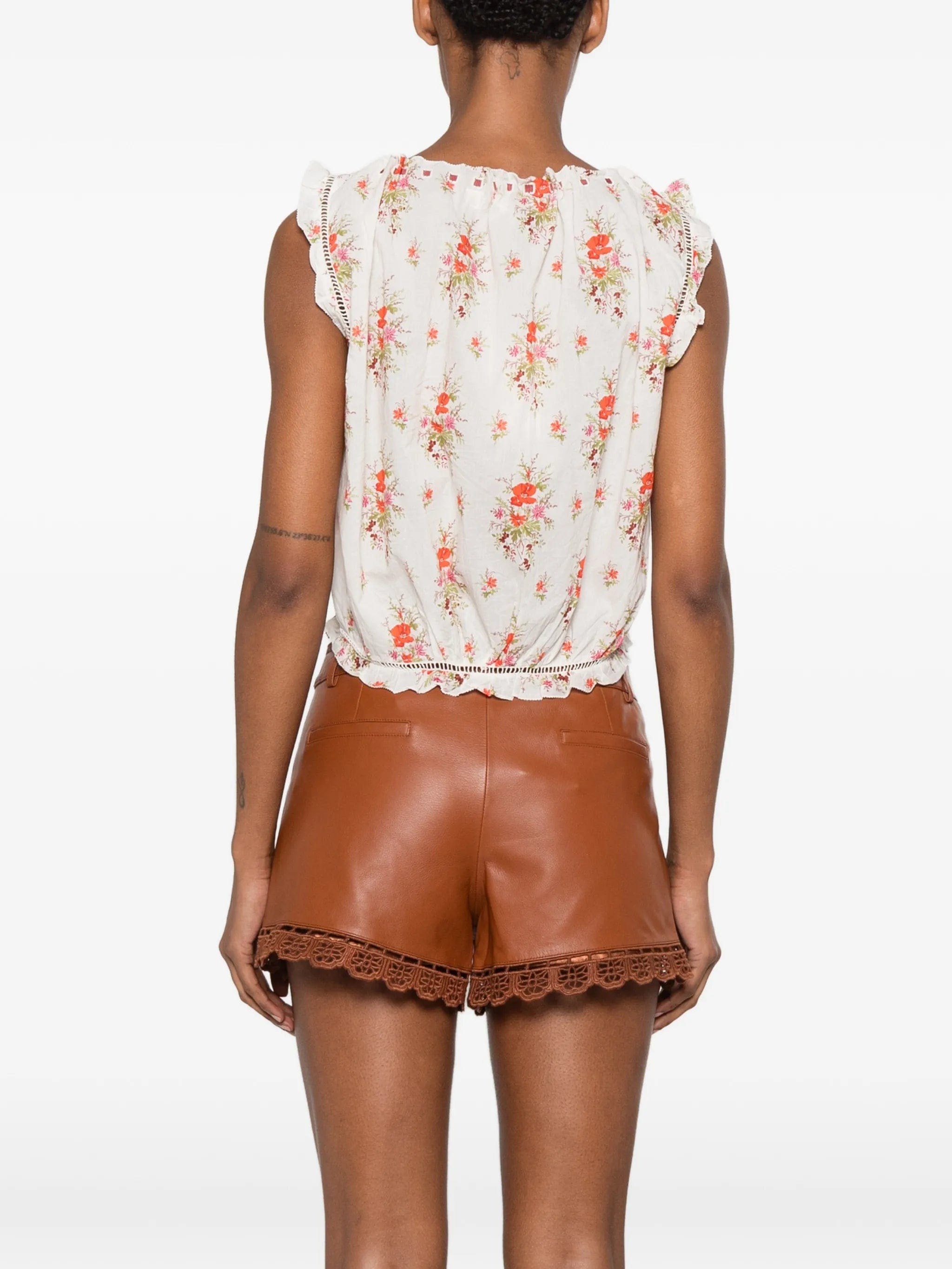 DÔEN floral - print blouse
