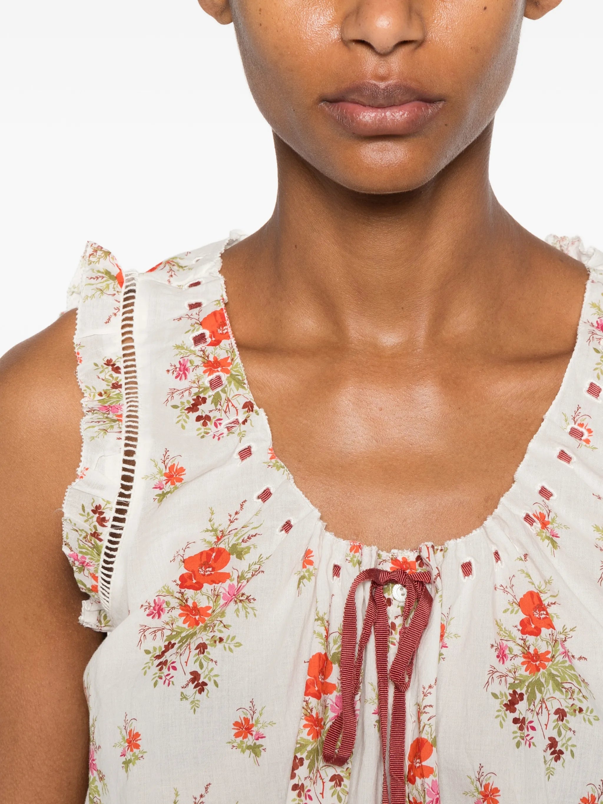 DÔEN floral - print blouse