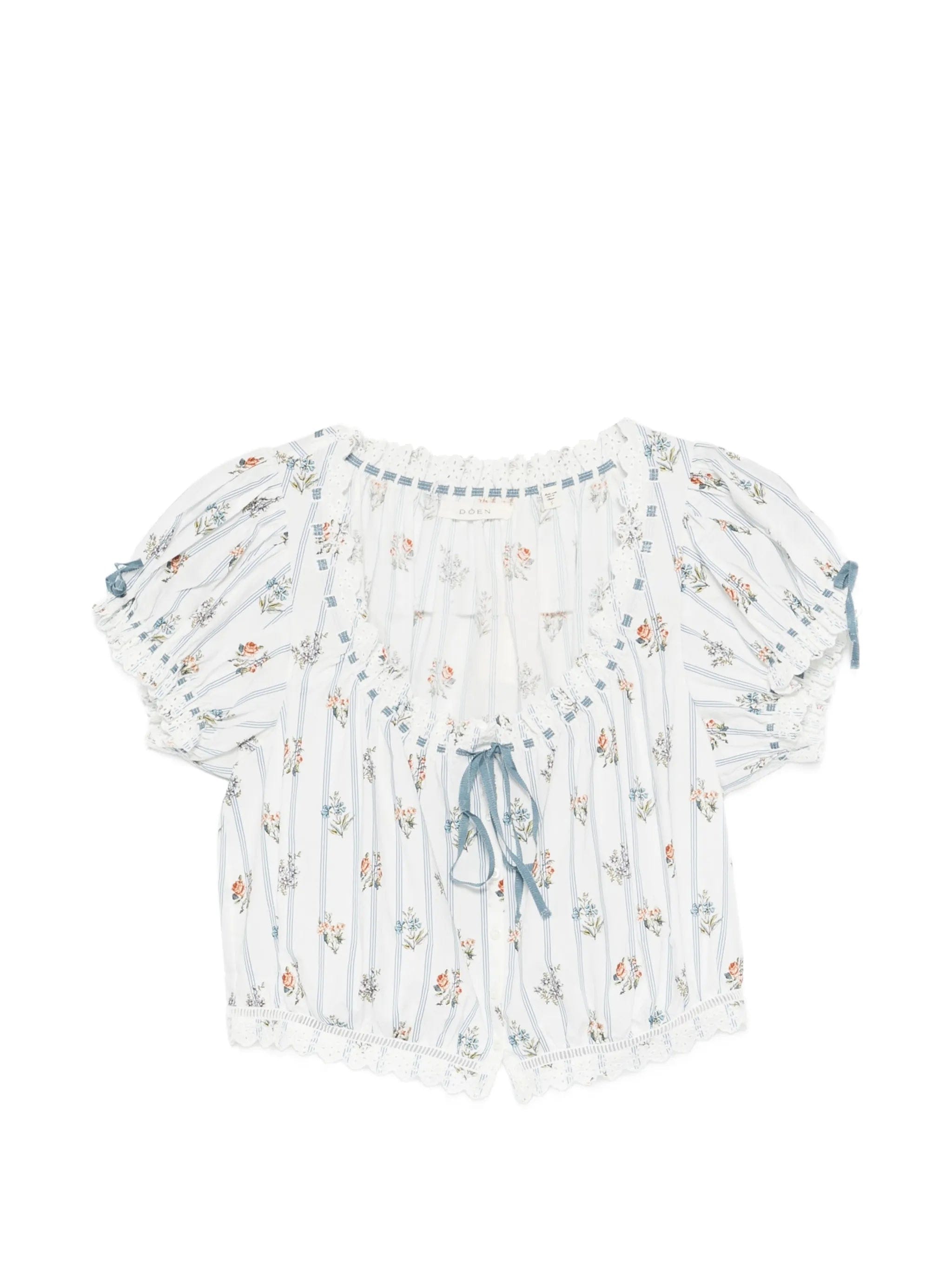 DÔEN Nera floral - print blouse