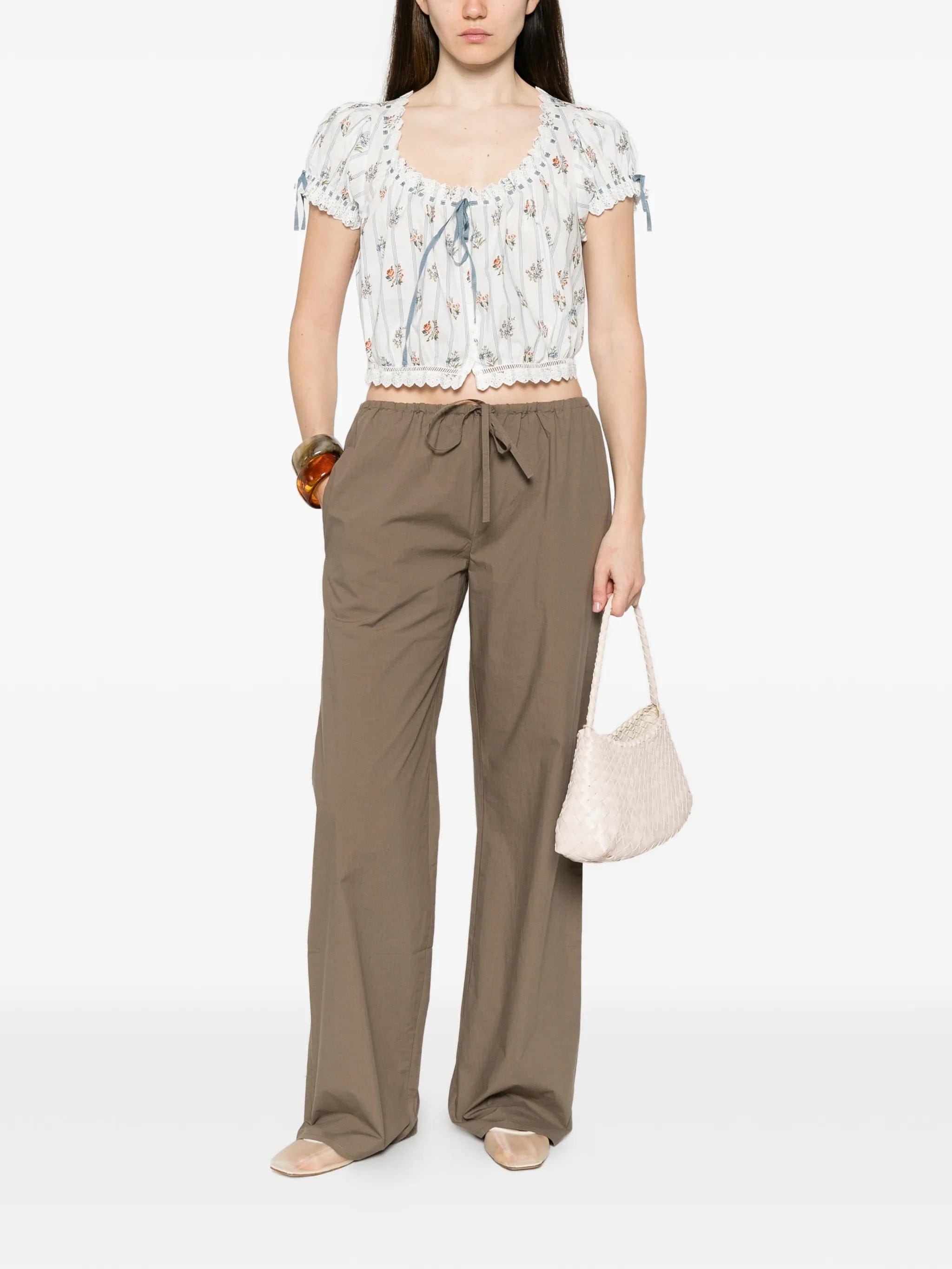 DÔEN Nera floral - print blouse