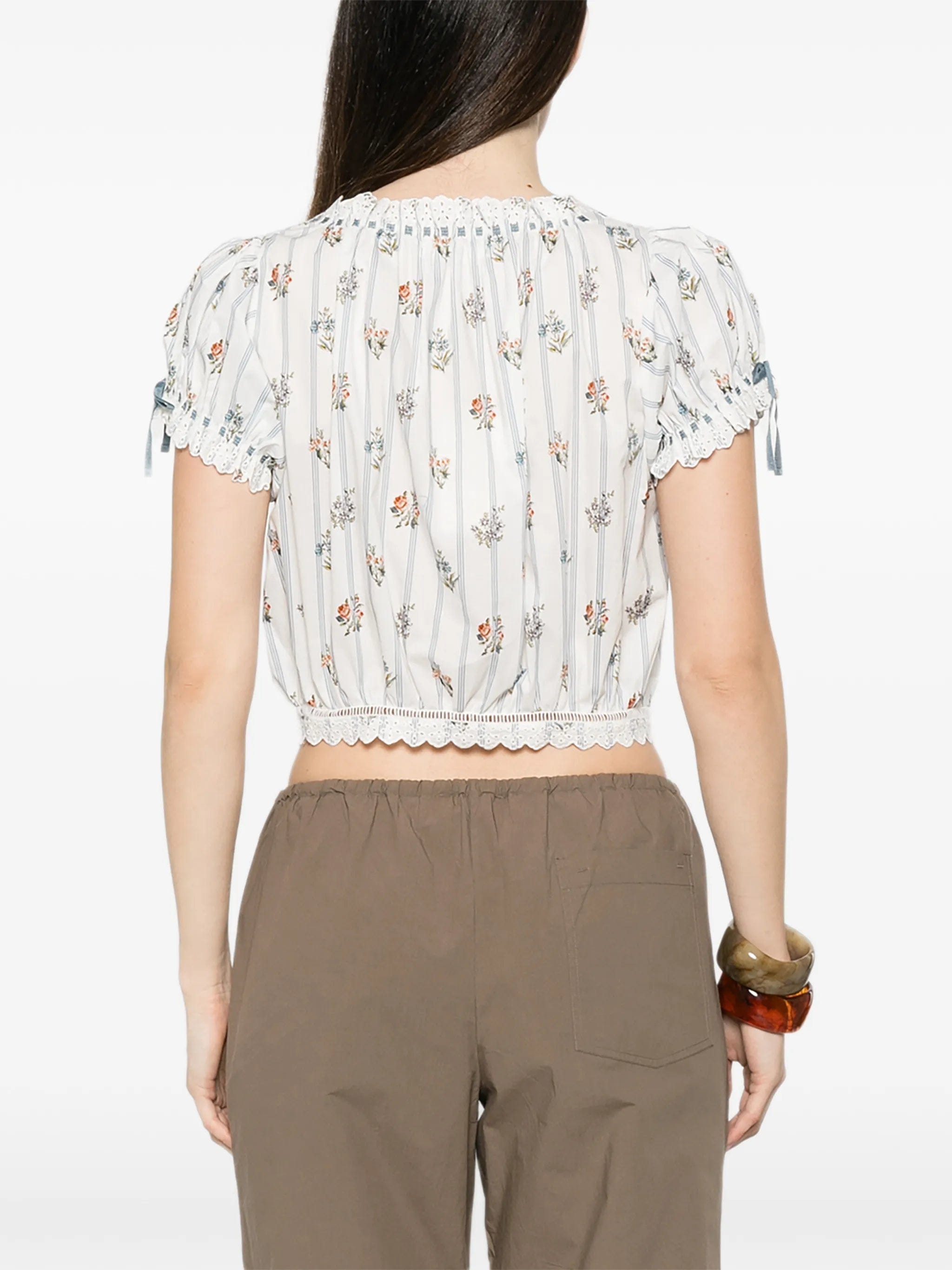 DÔEN Nera floral - print blouse