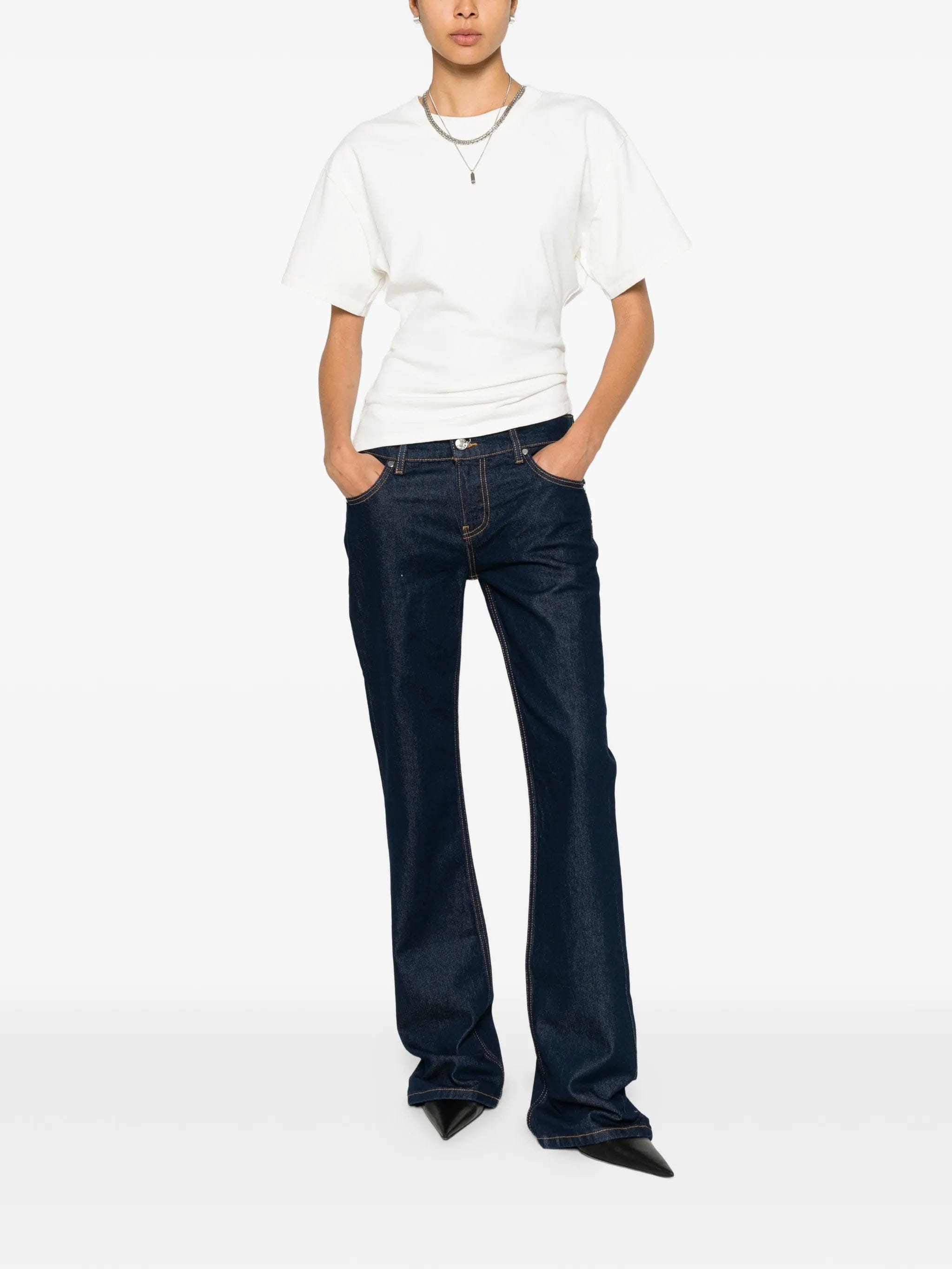 EB Denim Maria mid - rise bootcut jeans