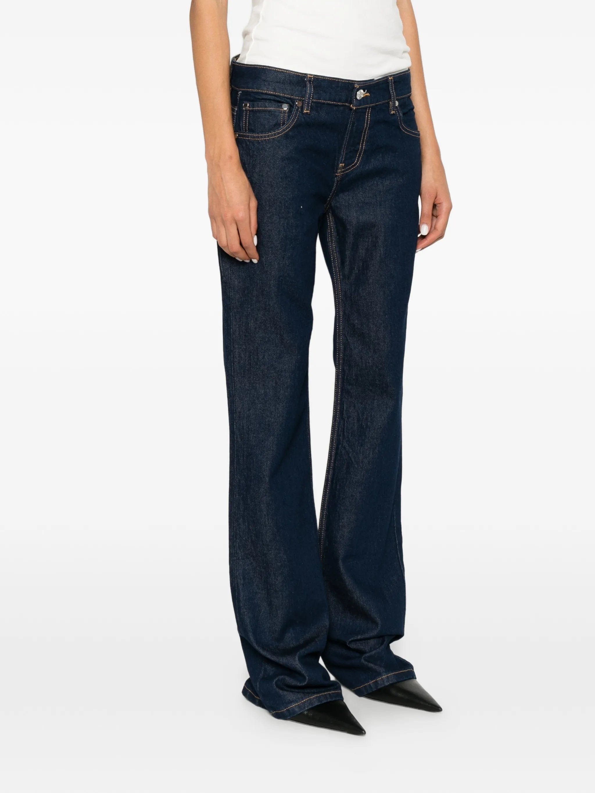 EB Denim Maria mid - rise bootcut jeans