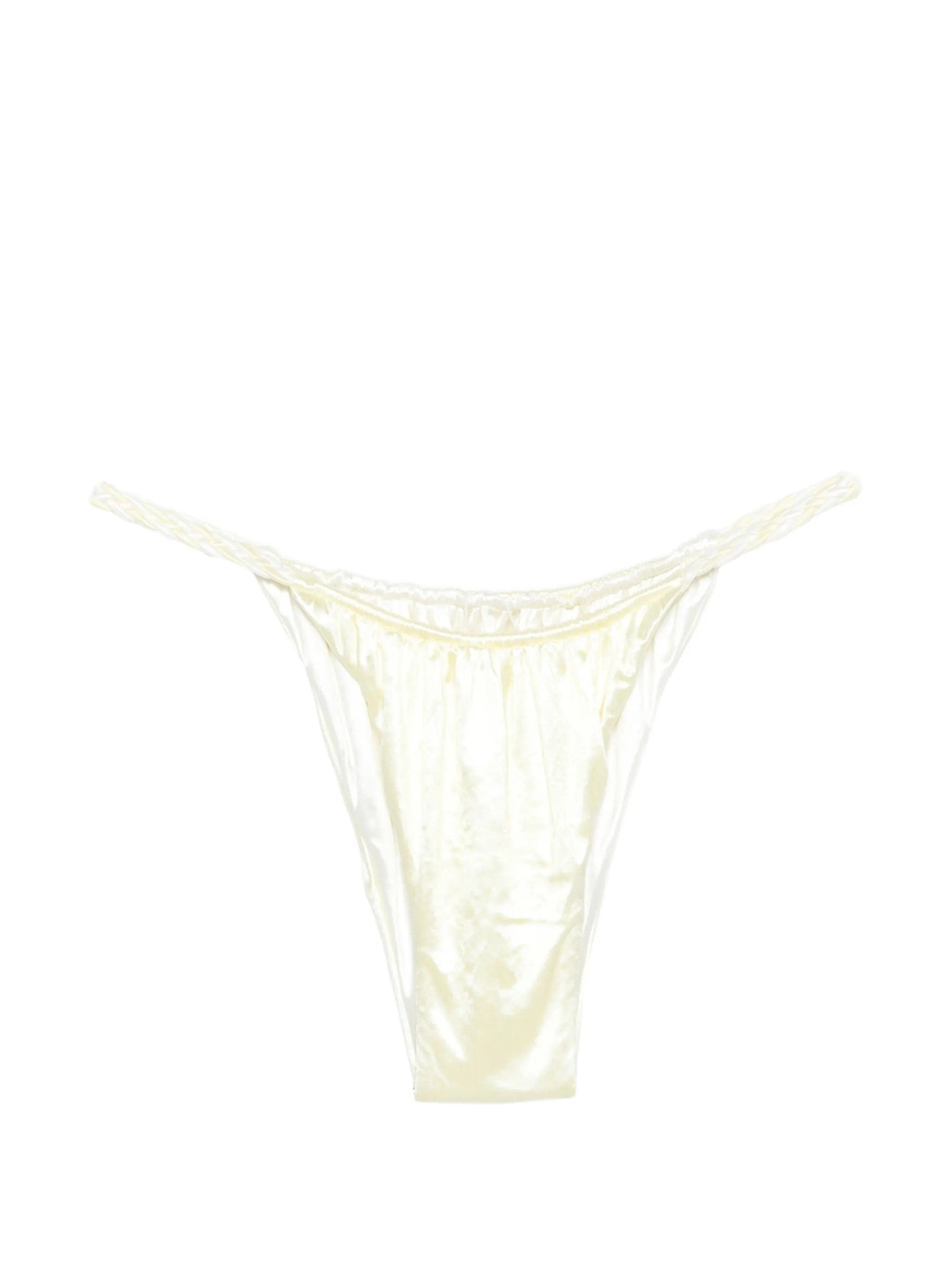 Isa Boulder twist strap bikini bottom
